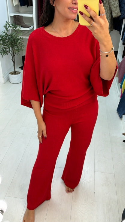 Jennay Plain Batwing Jumper