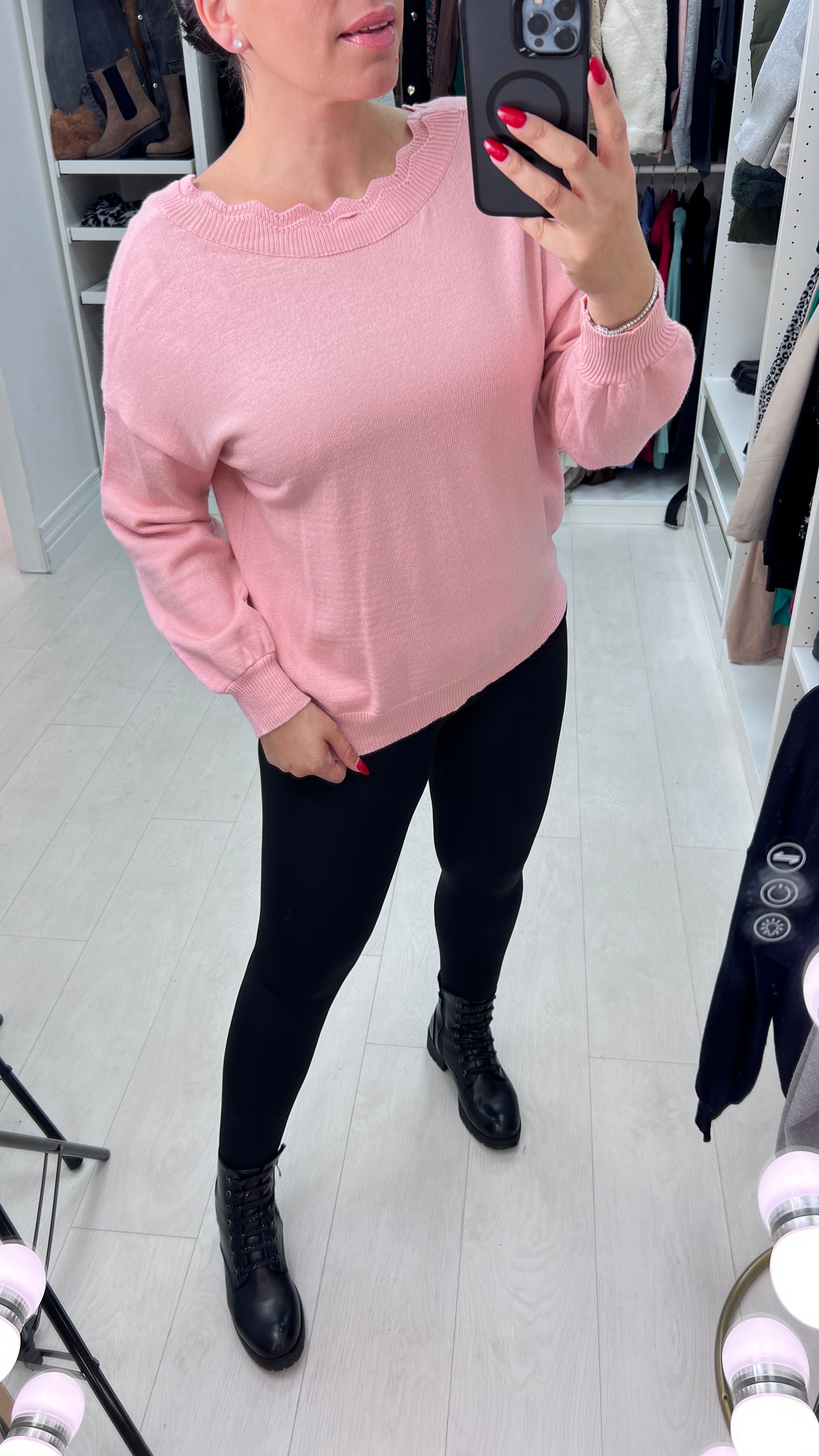 Valoura Bow Tie Knit Jumper