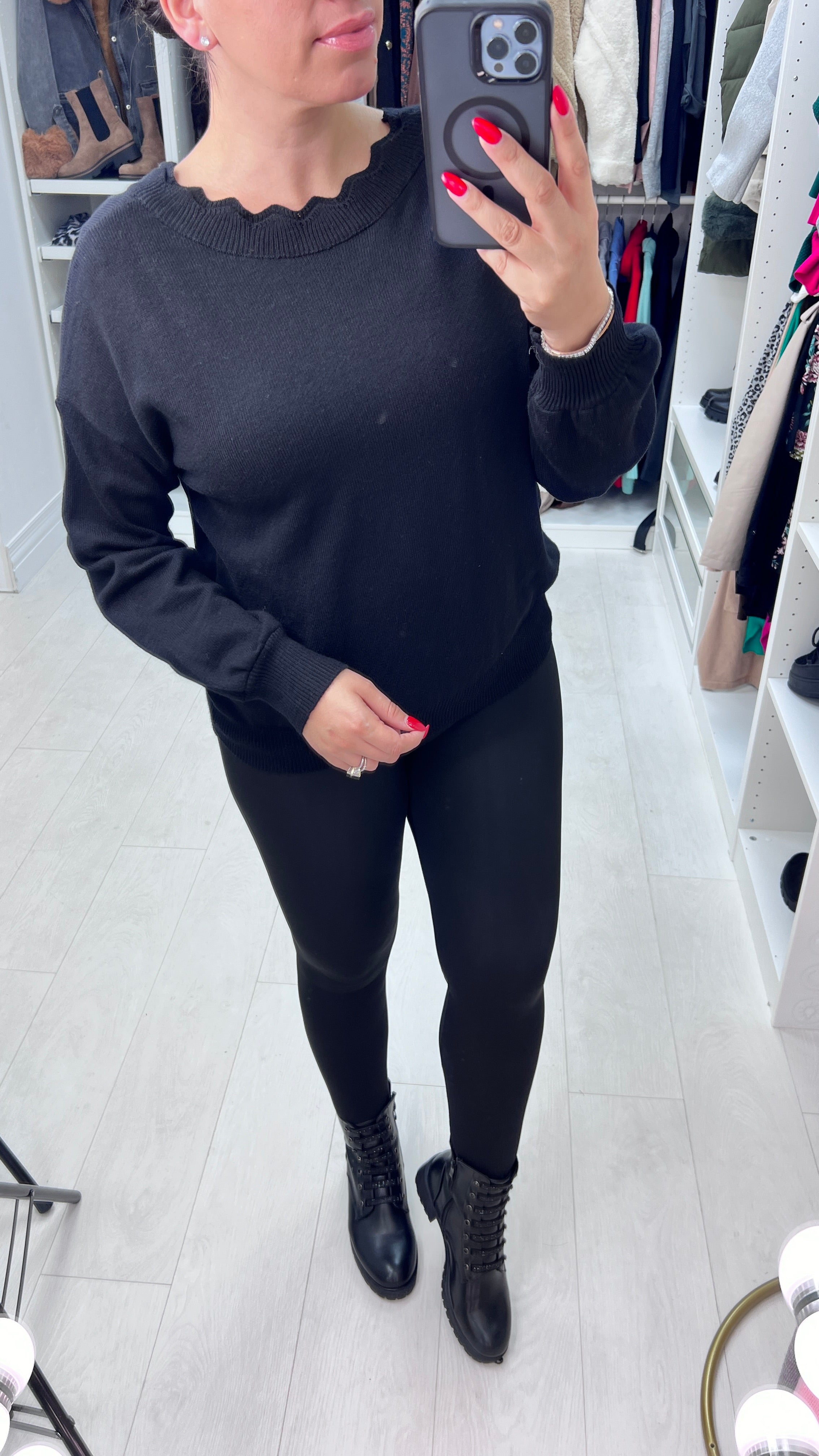 Valoura Bow Tie Knit Jumper