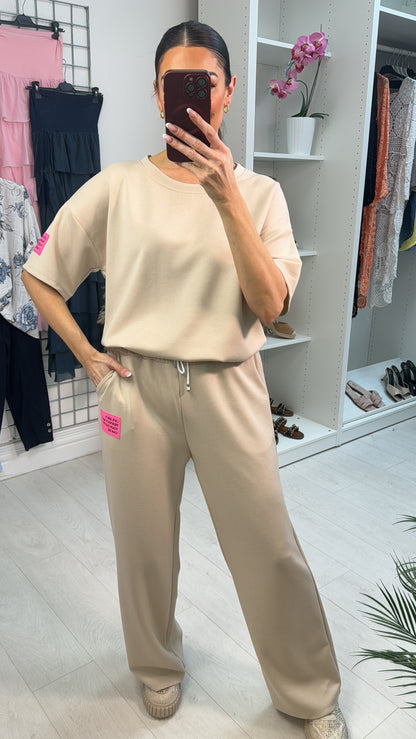 Maggie Plain 'Life Isn't Perfect' Slogan Co-Ord Set