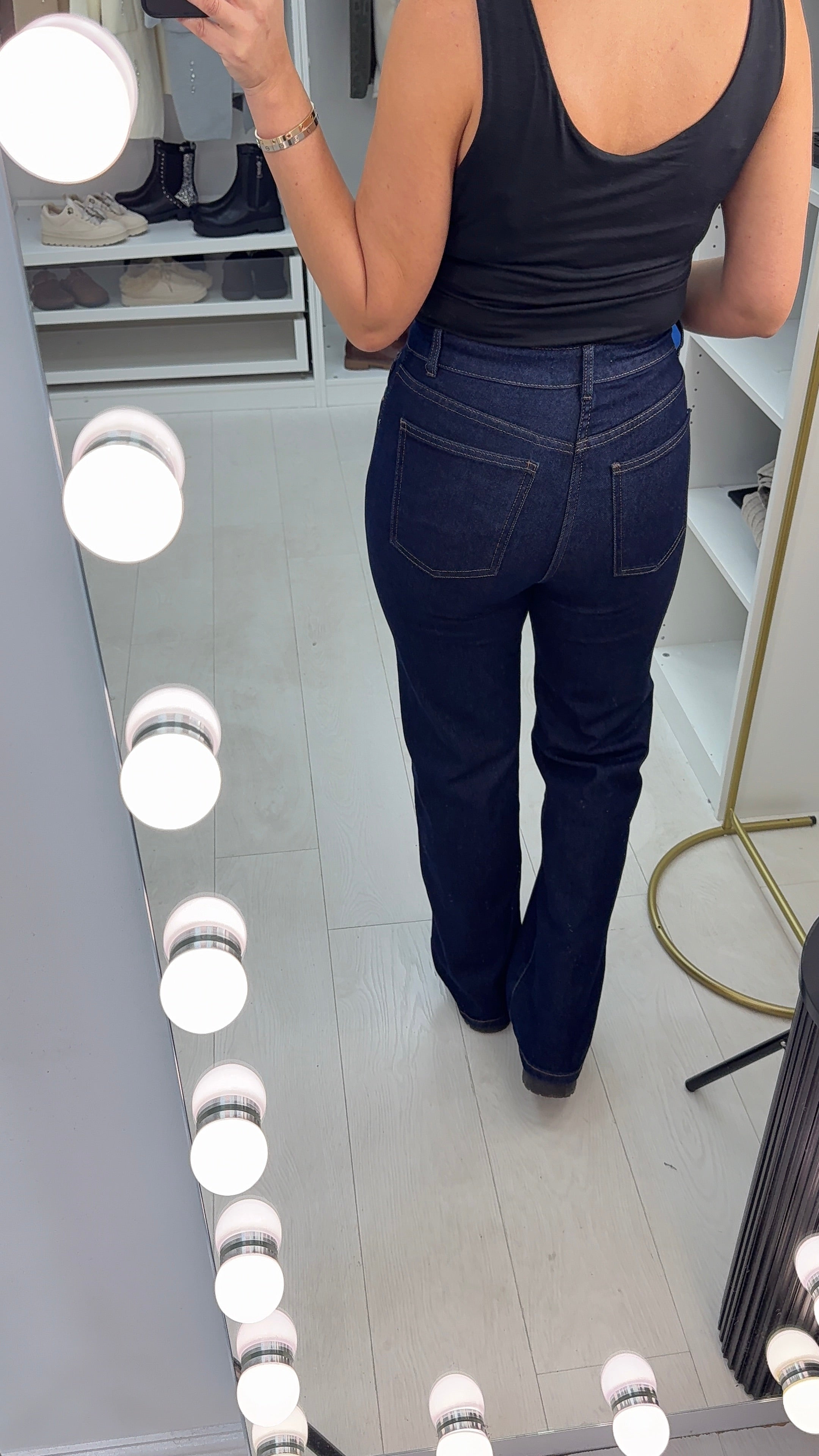 Sabrine High Waisted Wide Leg Jeans