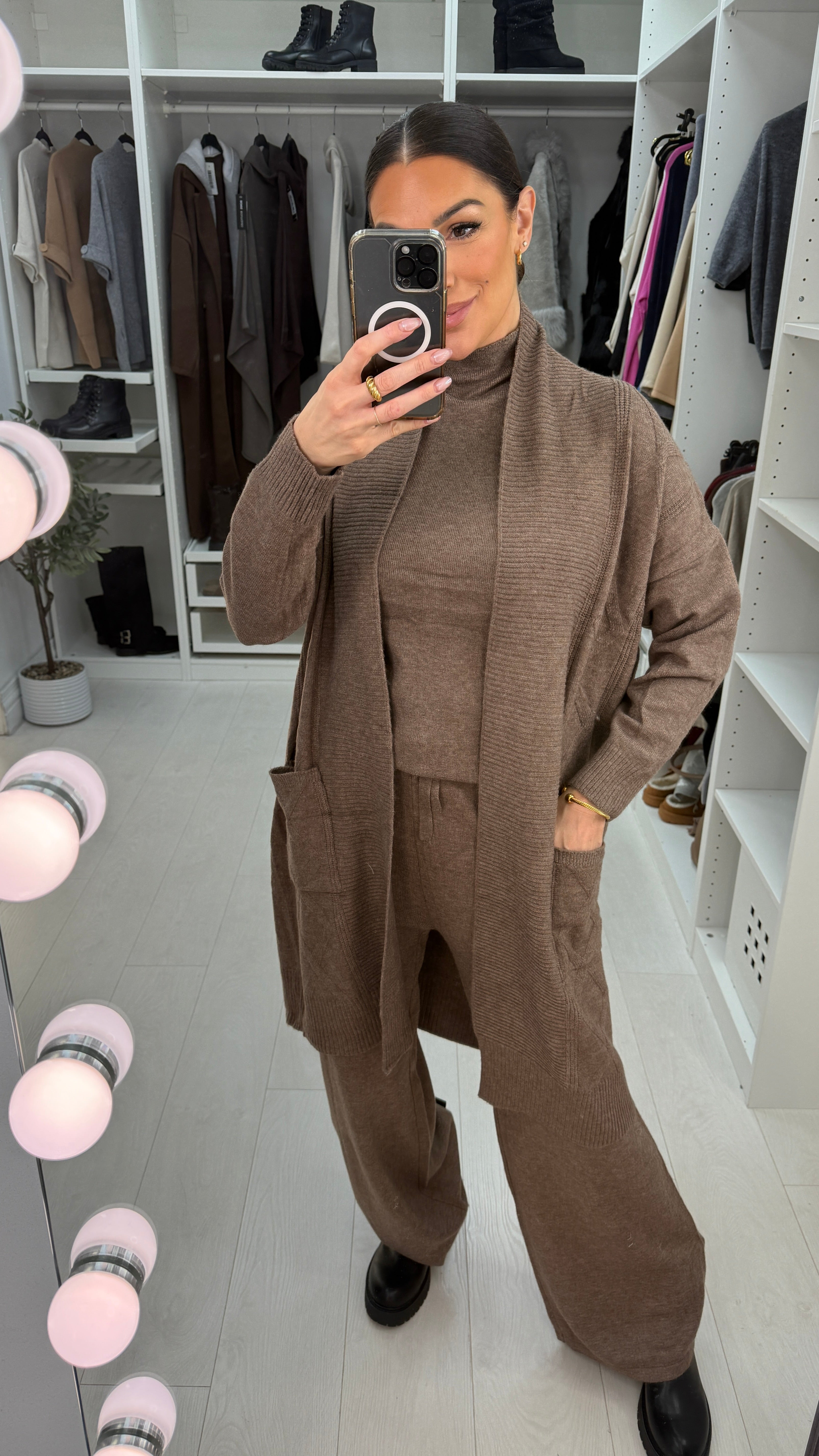 Susan Plain Soft 3 Piece Co-Ord Set