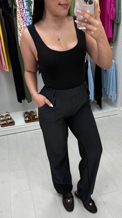 Samara  Straight Leg Stretch Trousers