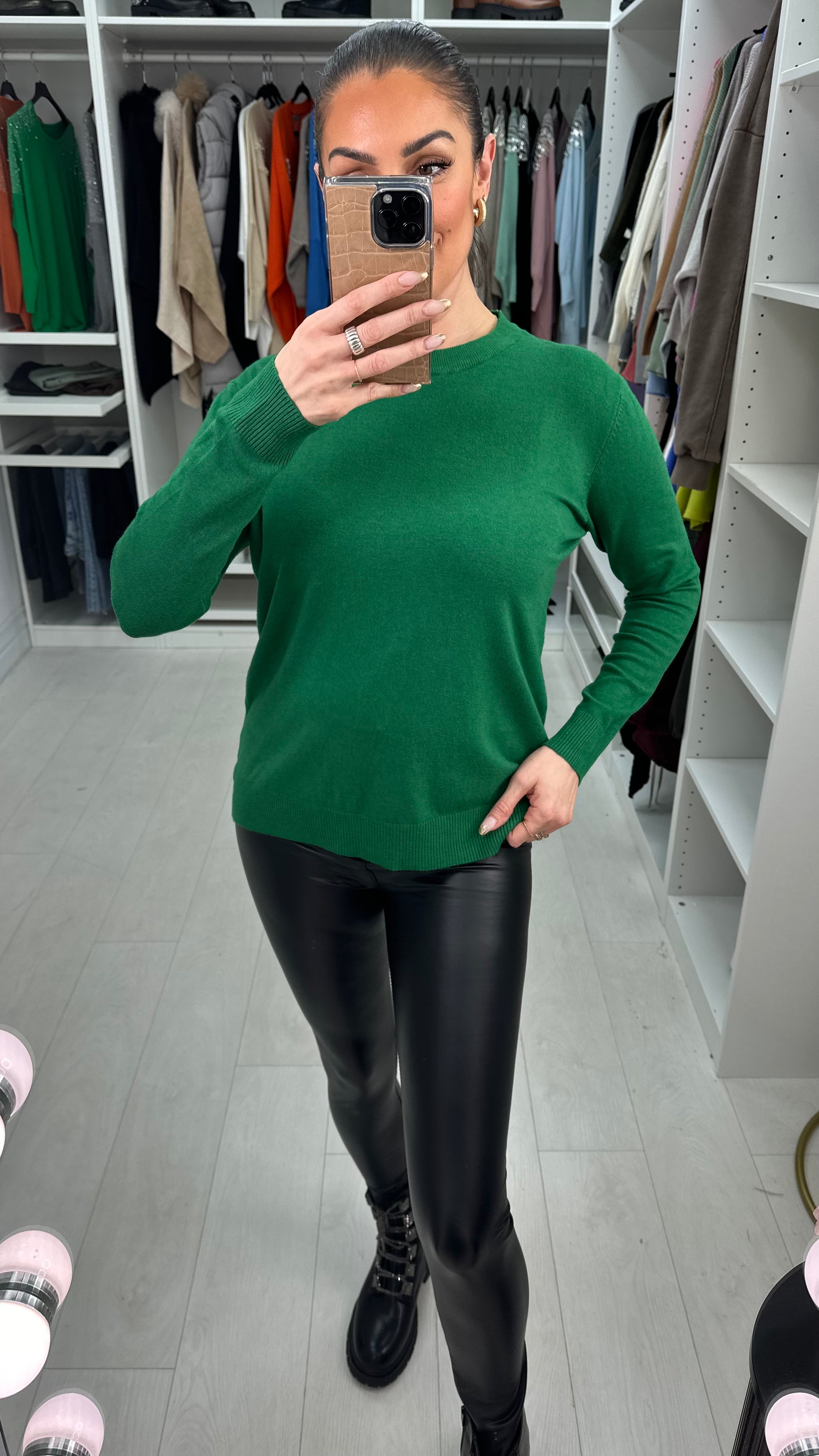 Hepburn Bow Back Cut Out Jumper