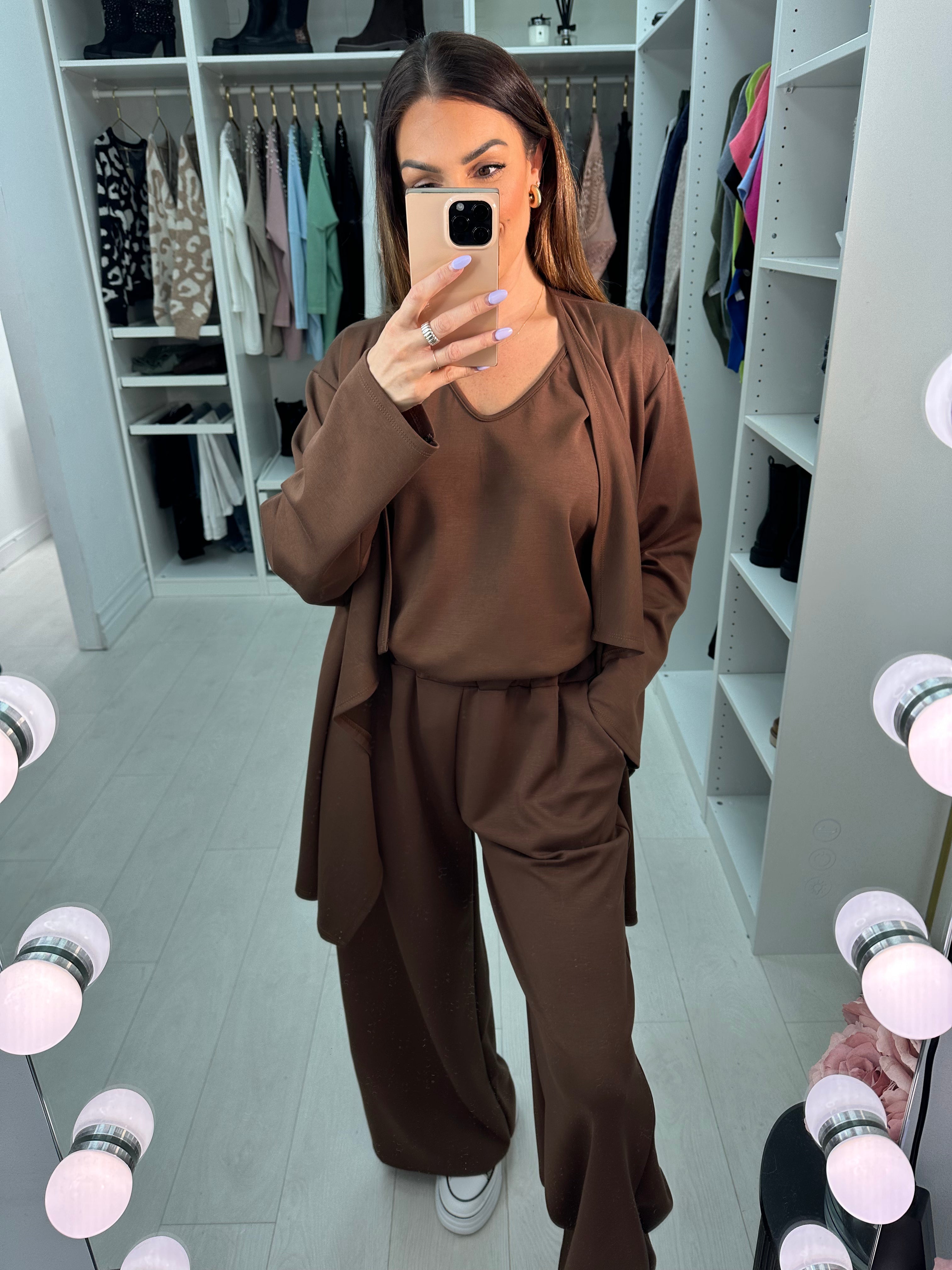 Frannie Plain Soft 3 Piece Co-Ord Set