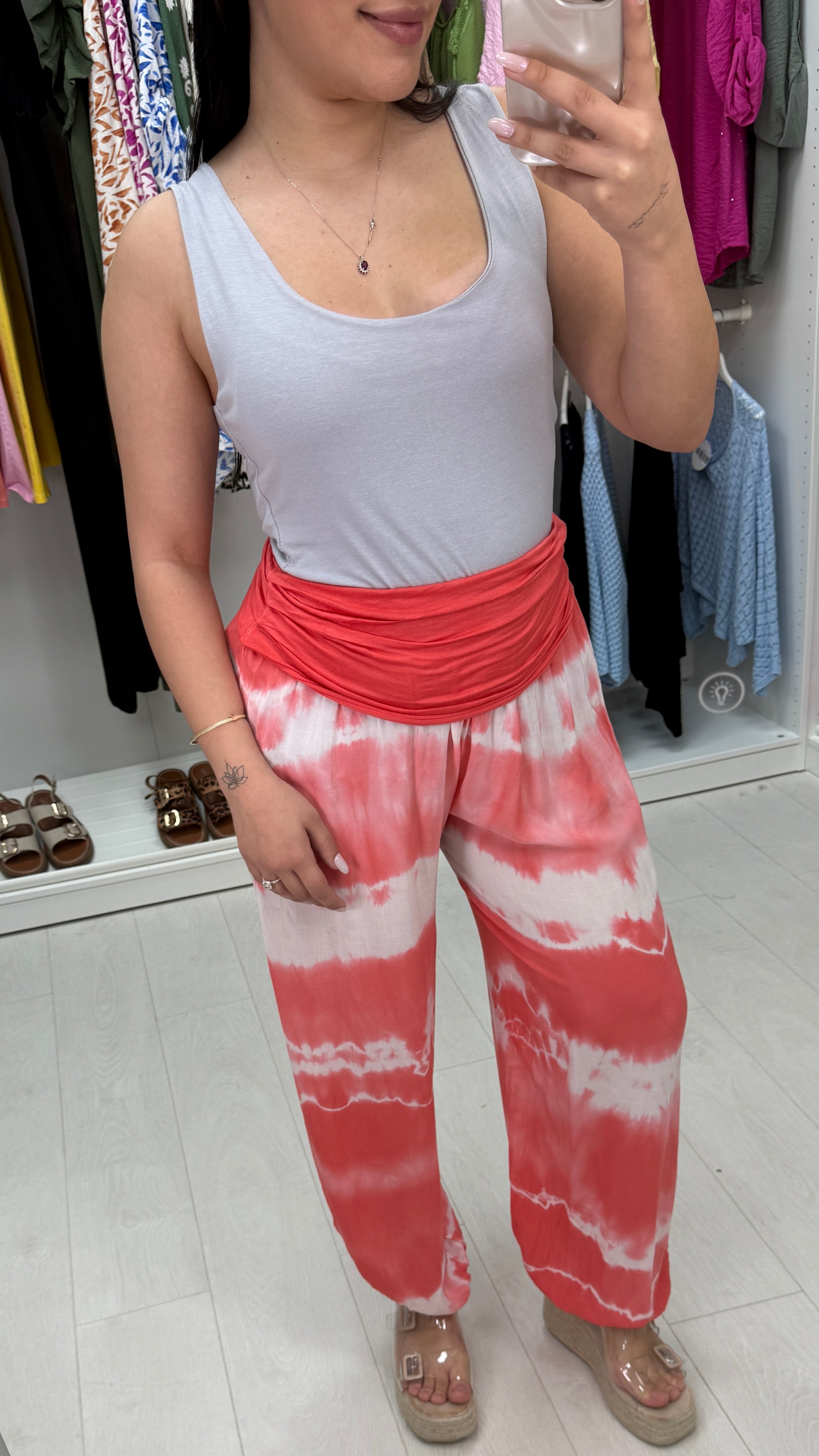Faith Tie Dye Elasticated Hareems