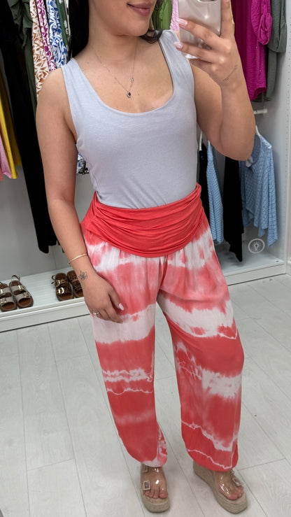 Faith Tie Dye Elasticated Hareems