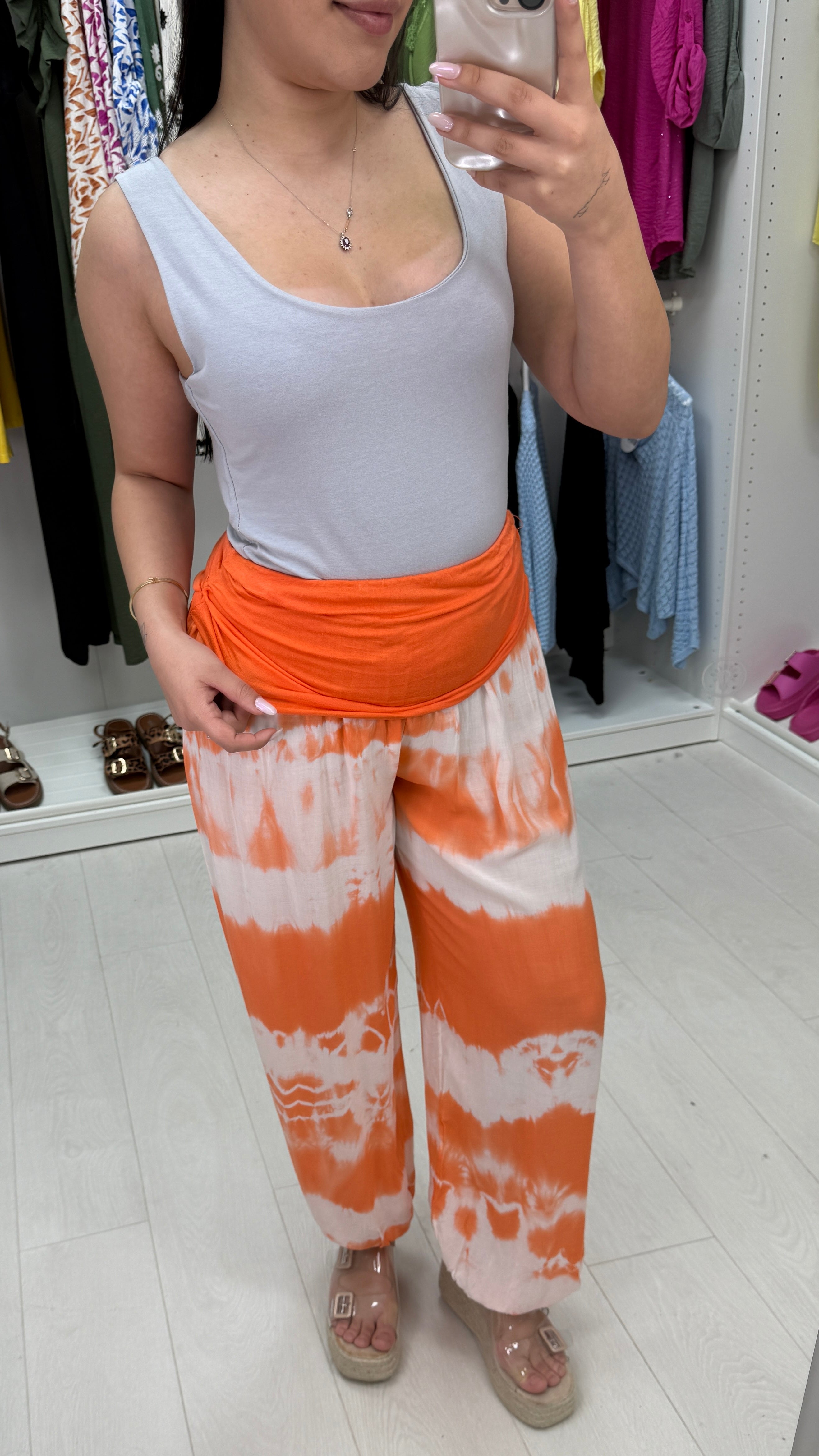 Faith Tie Dye Elasticated Hareems