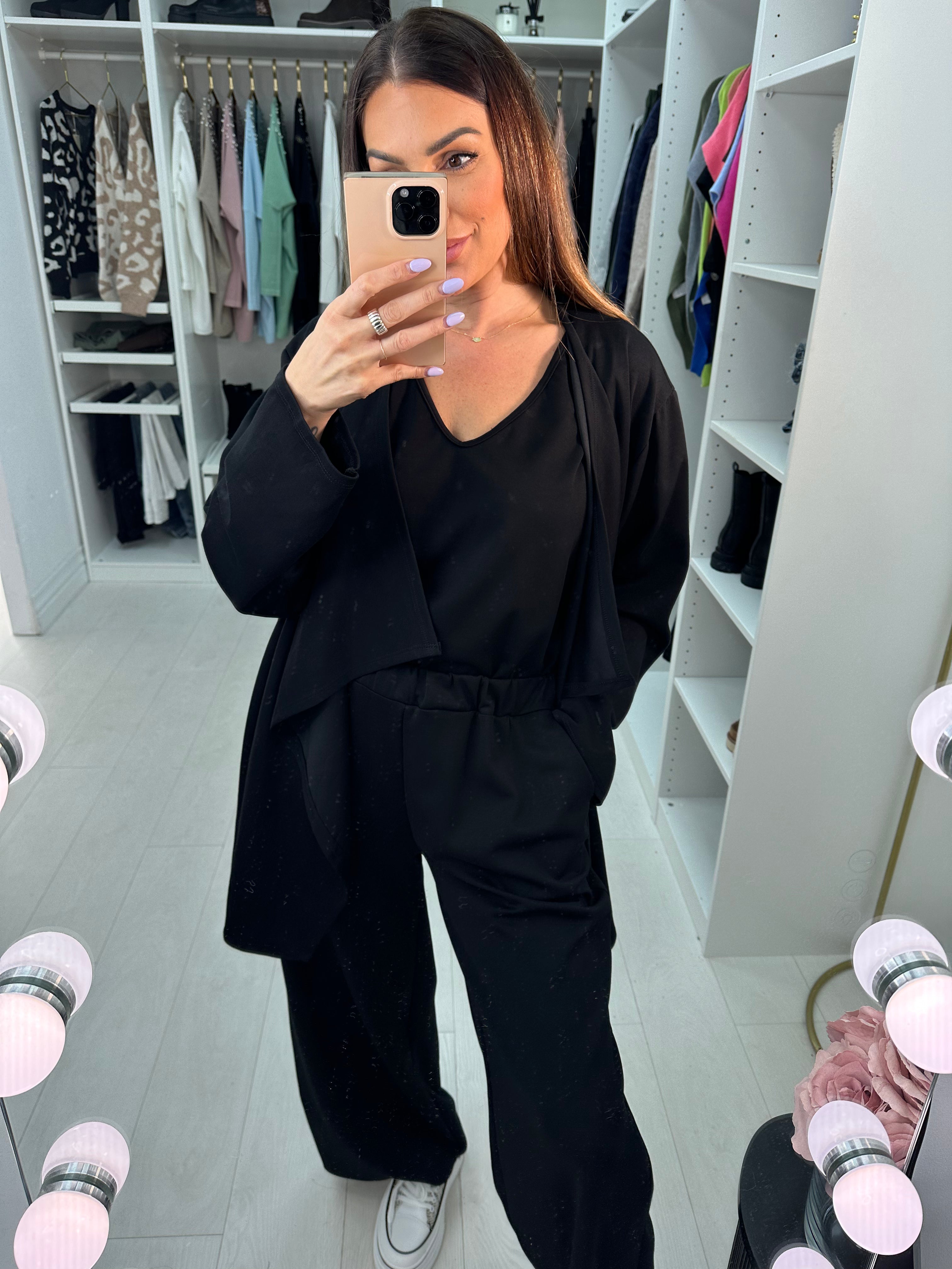 Frannie Plain Soft 3 Piece Co-Ord Set