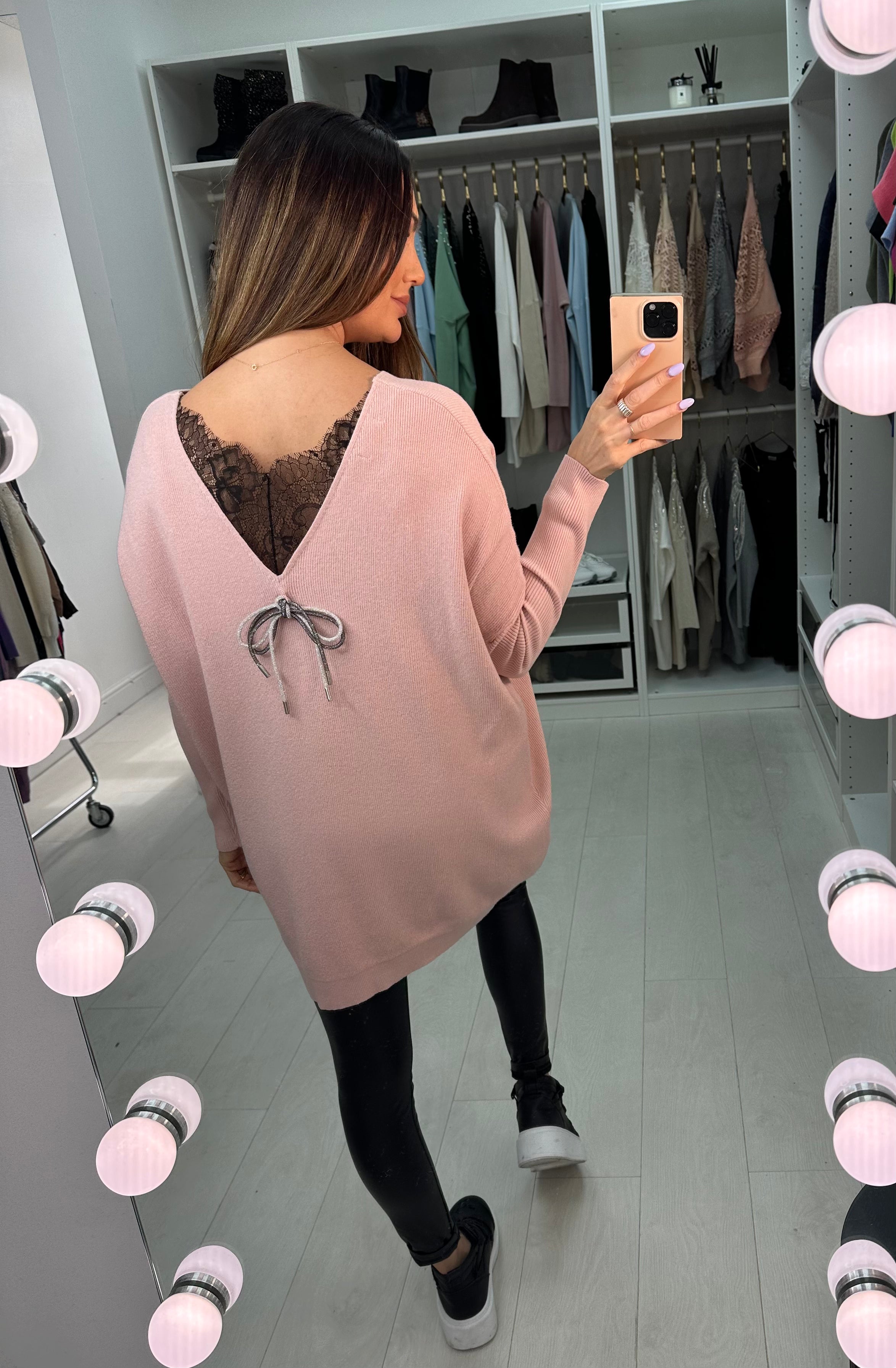 Emmet V Neck Oversized Knit Jumper