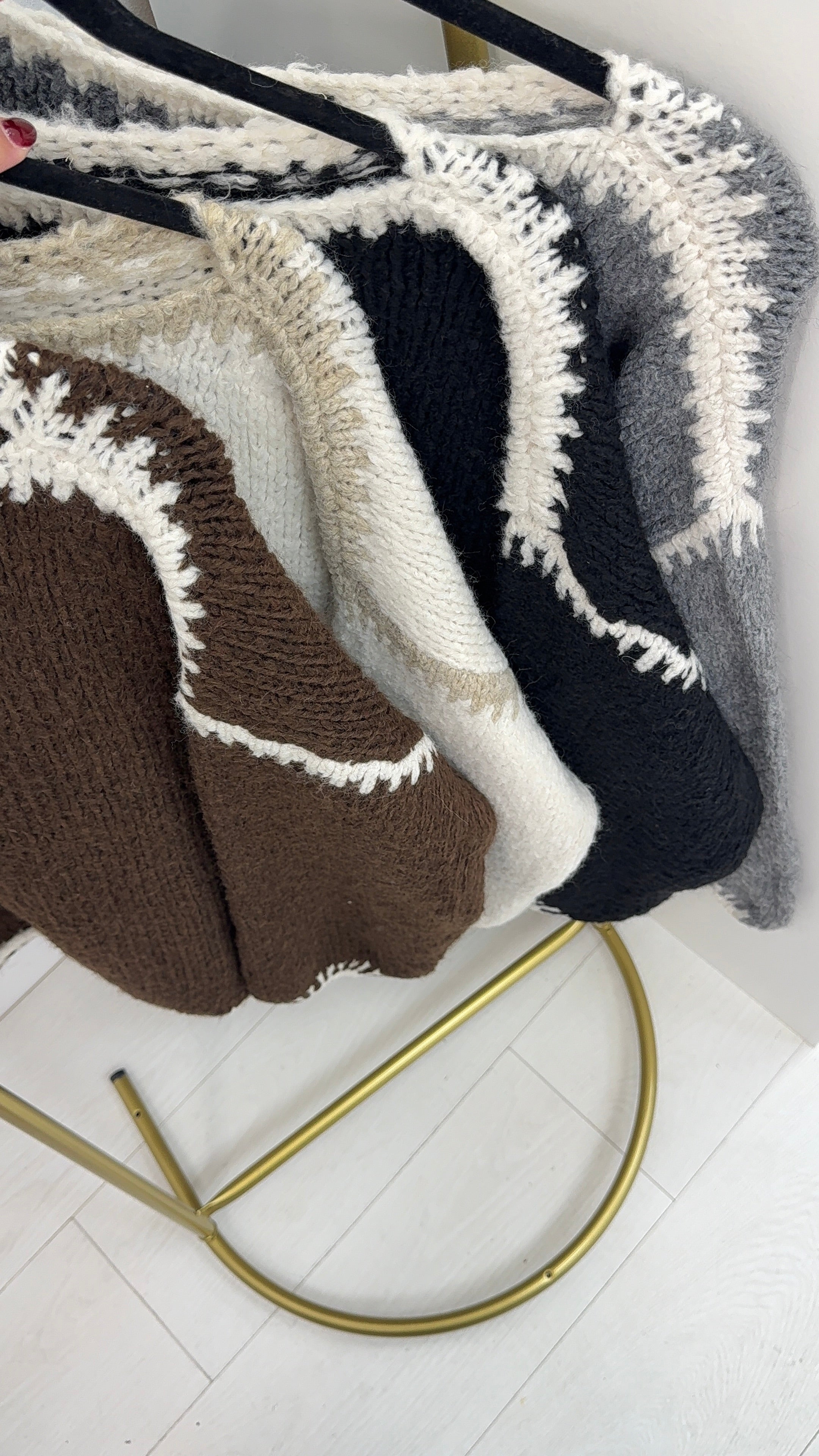 Kandra Stitched Hem Detailed Super Soft Jumper