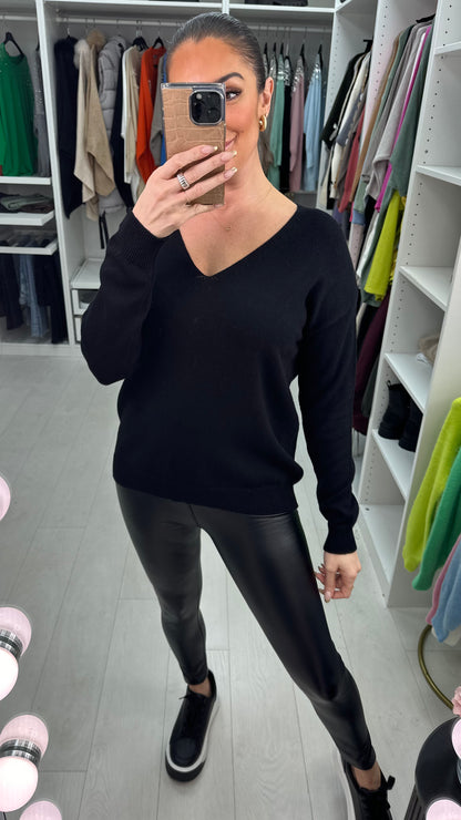 Theydon Crochet Bow Back  Jumper