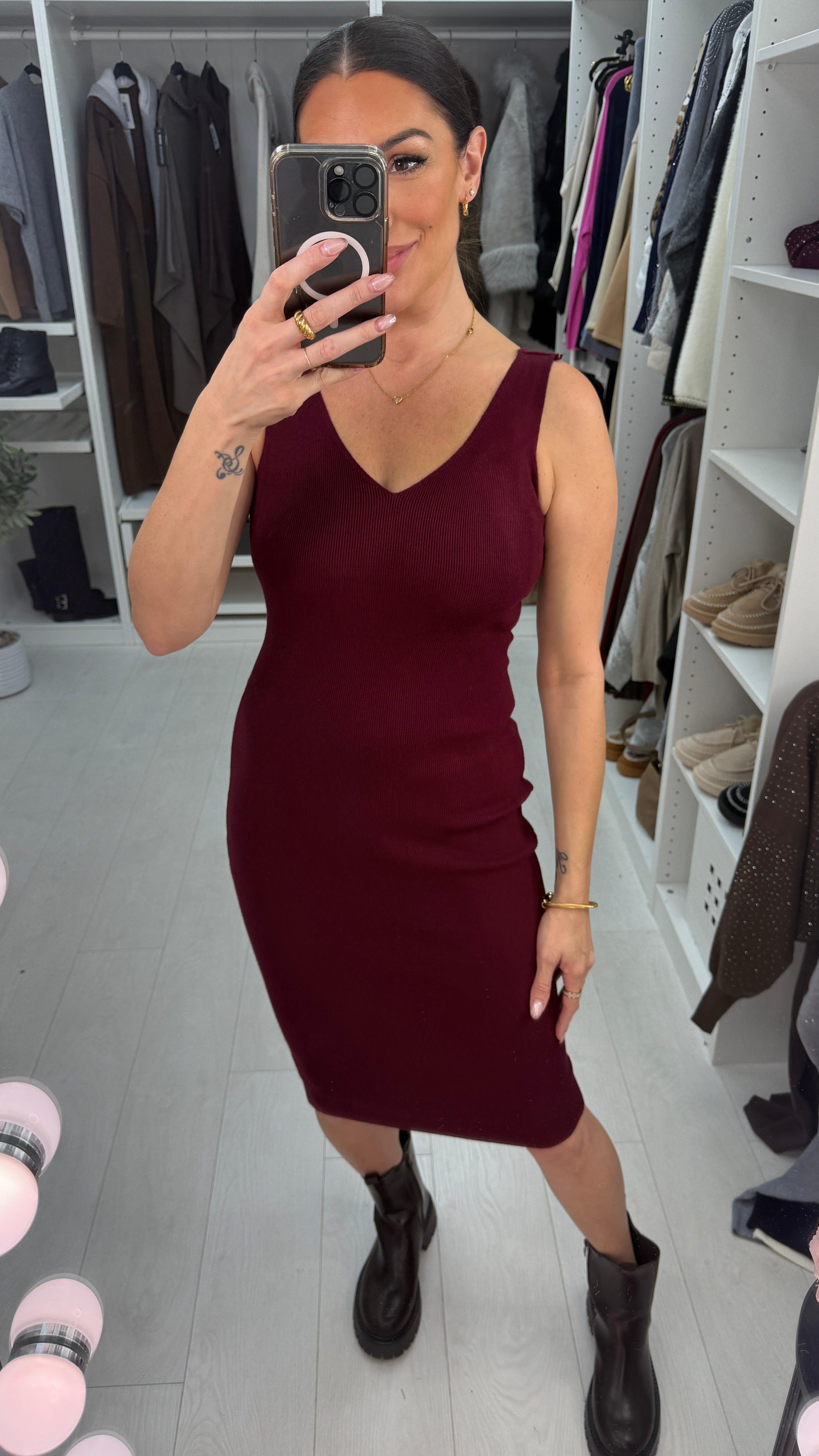 Louanne 2 Piece Knitted Dress