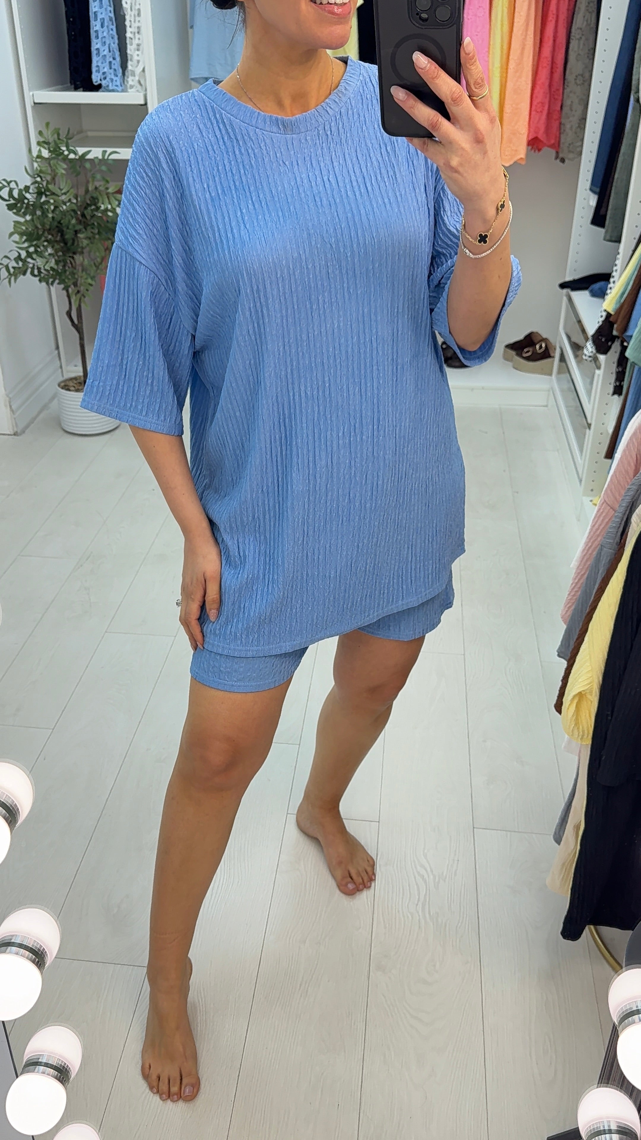 Tamie Loose Fit Shorts Set