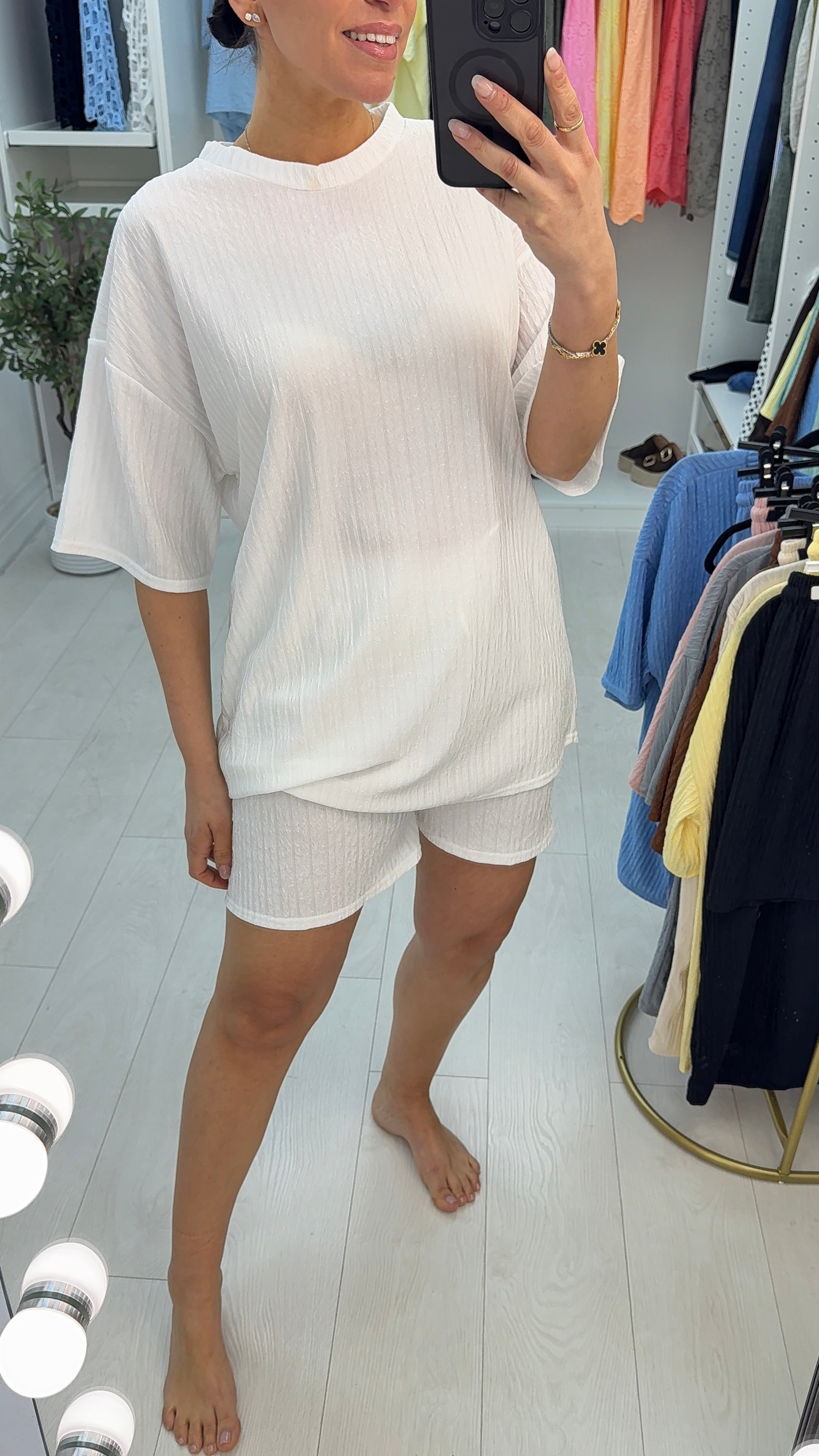 Tamie Loose Fit Shorts Set