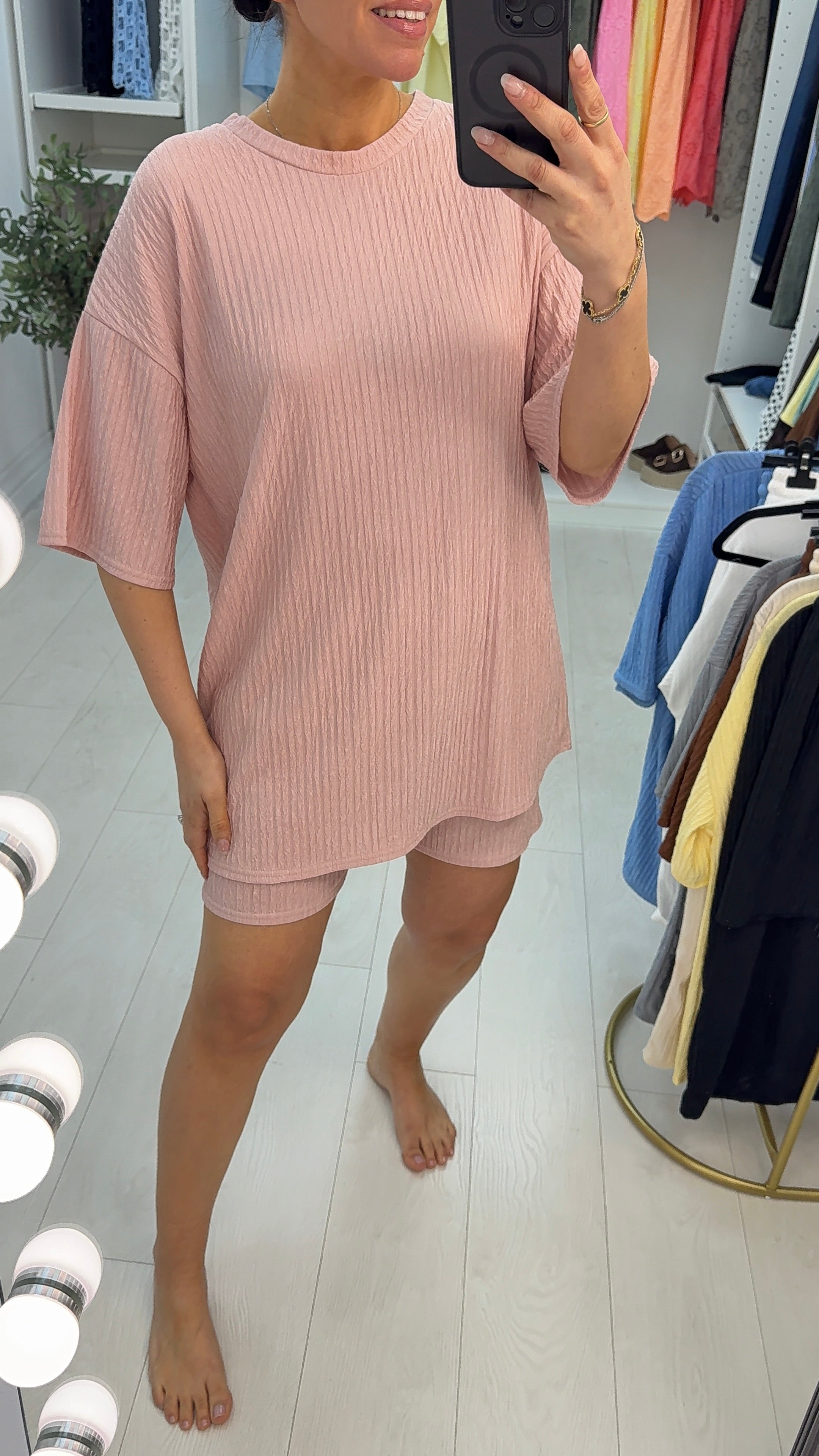 Tamie Loose Fit Shorts Set