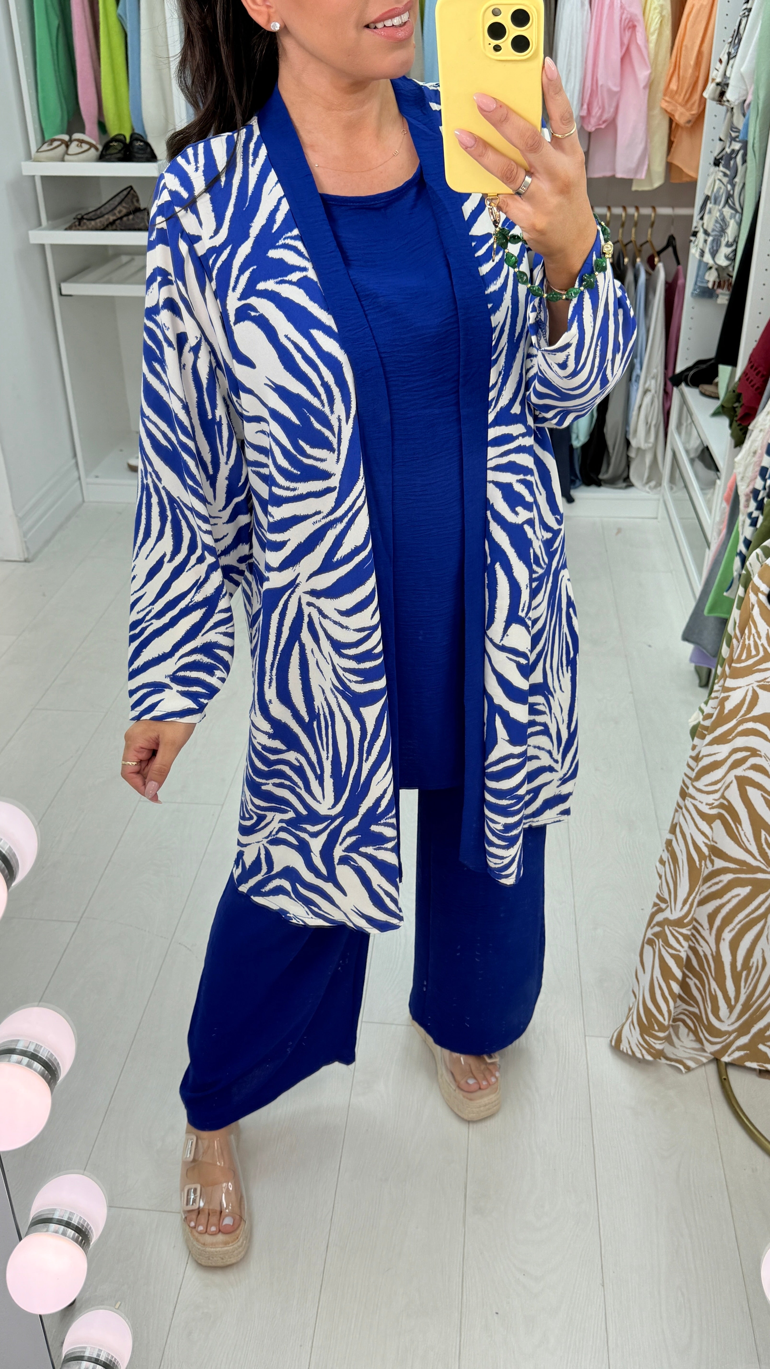 Fergie Zebra Print Co-ord Set