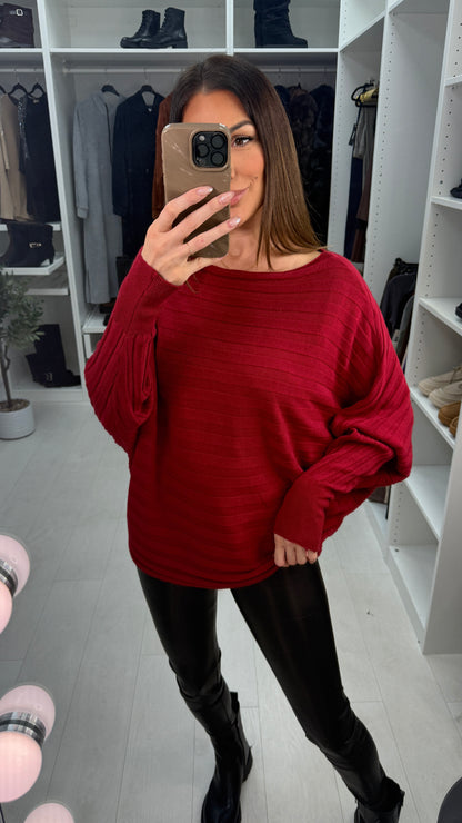 Rosalie Super Soft Batwing Knit Jumper