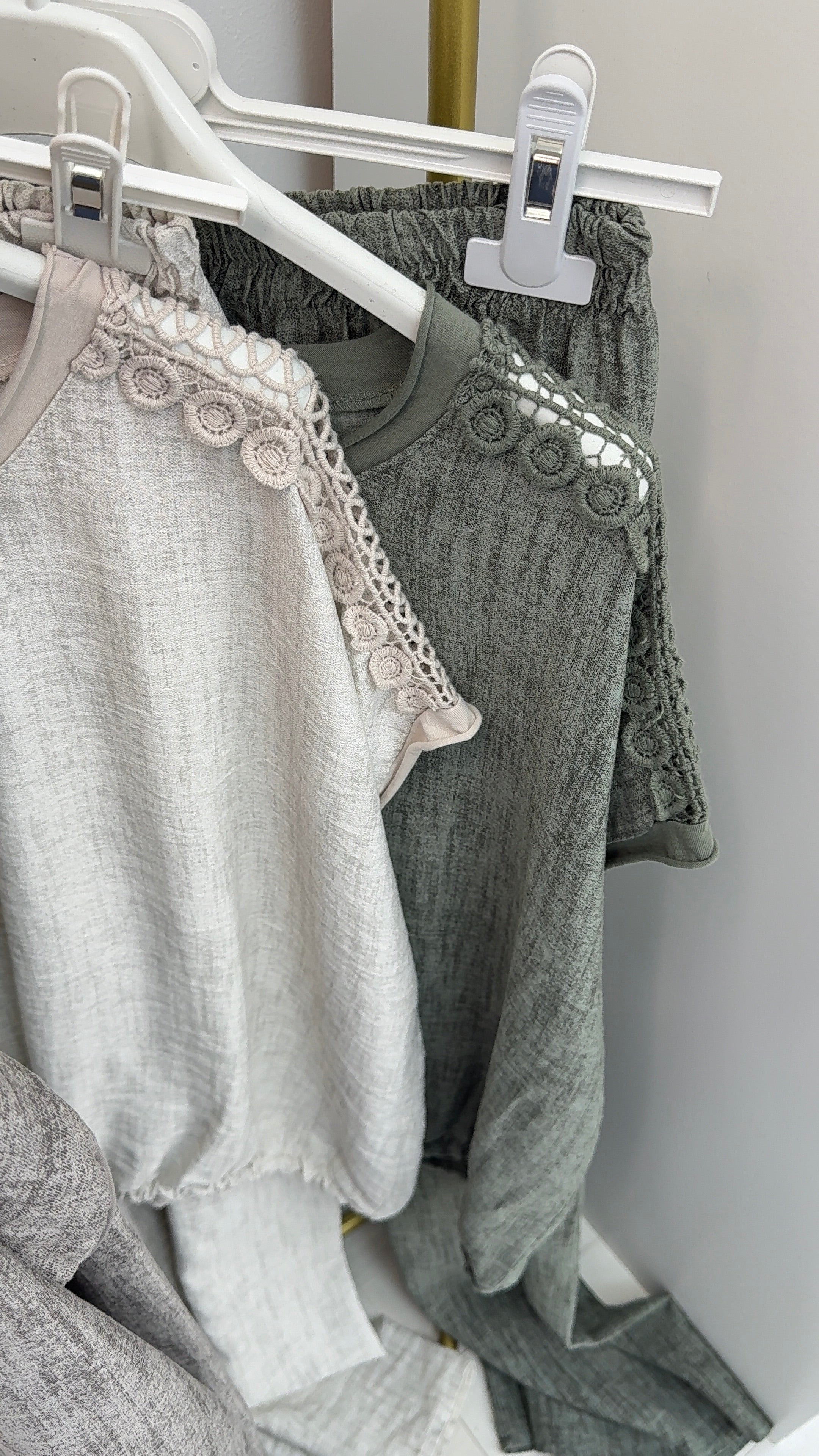 Maddie Crochet Detailed Necklace Co-ord Set