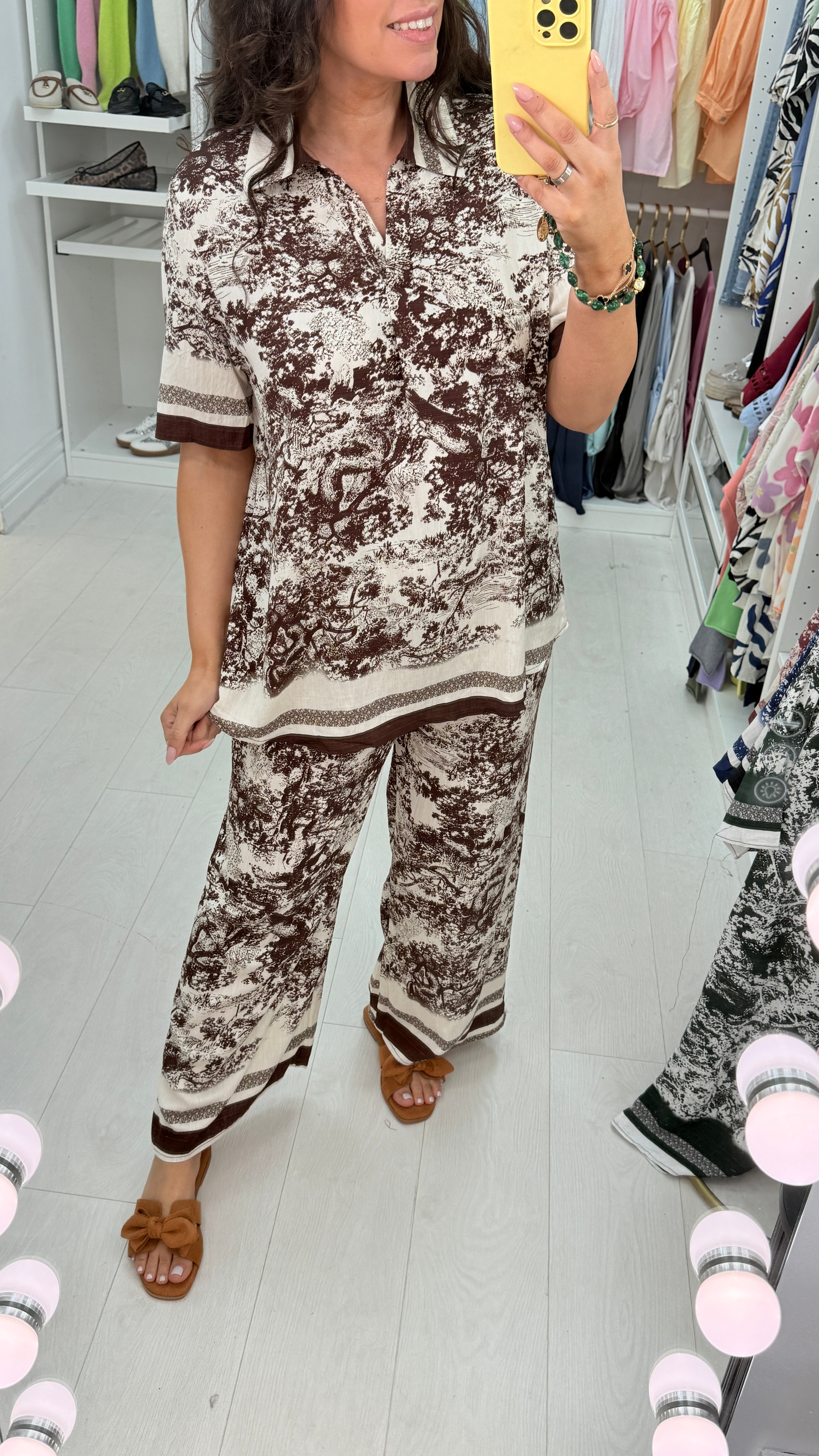 Elyana Print Design Co-Ord Set