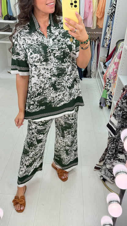 Elyana Print Design Co-Ord Set