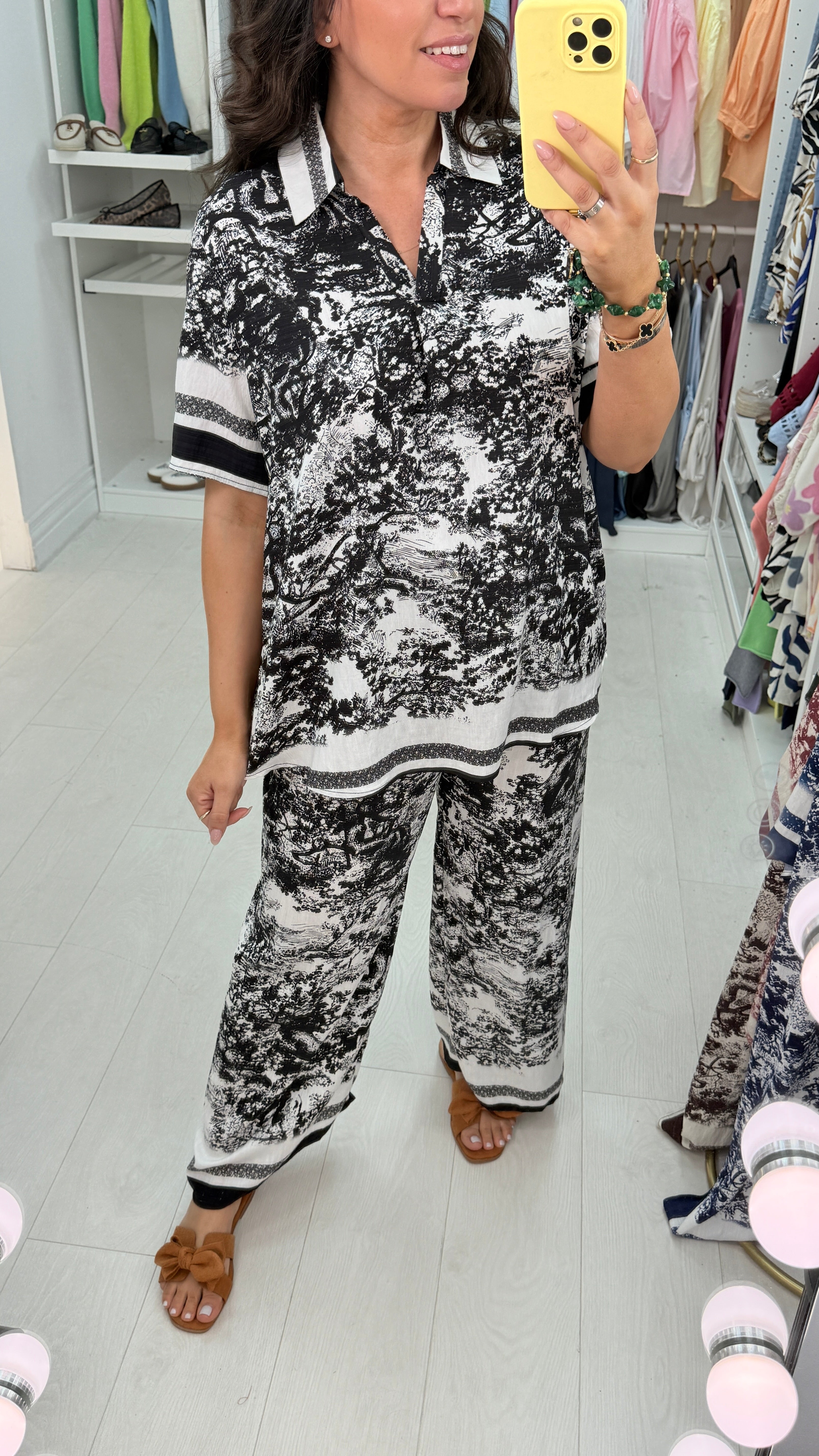 Elyana Print Design Co-Ord Set