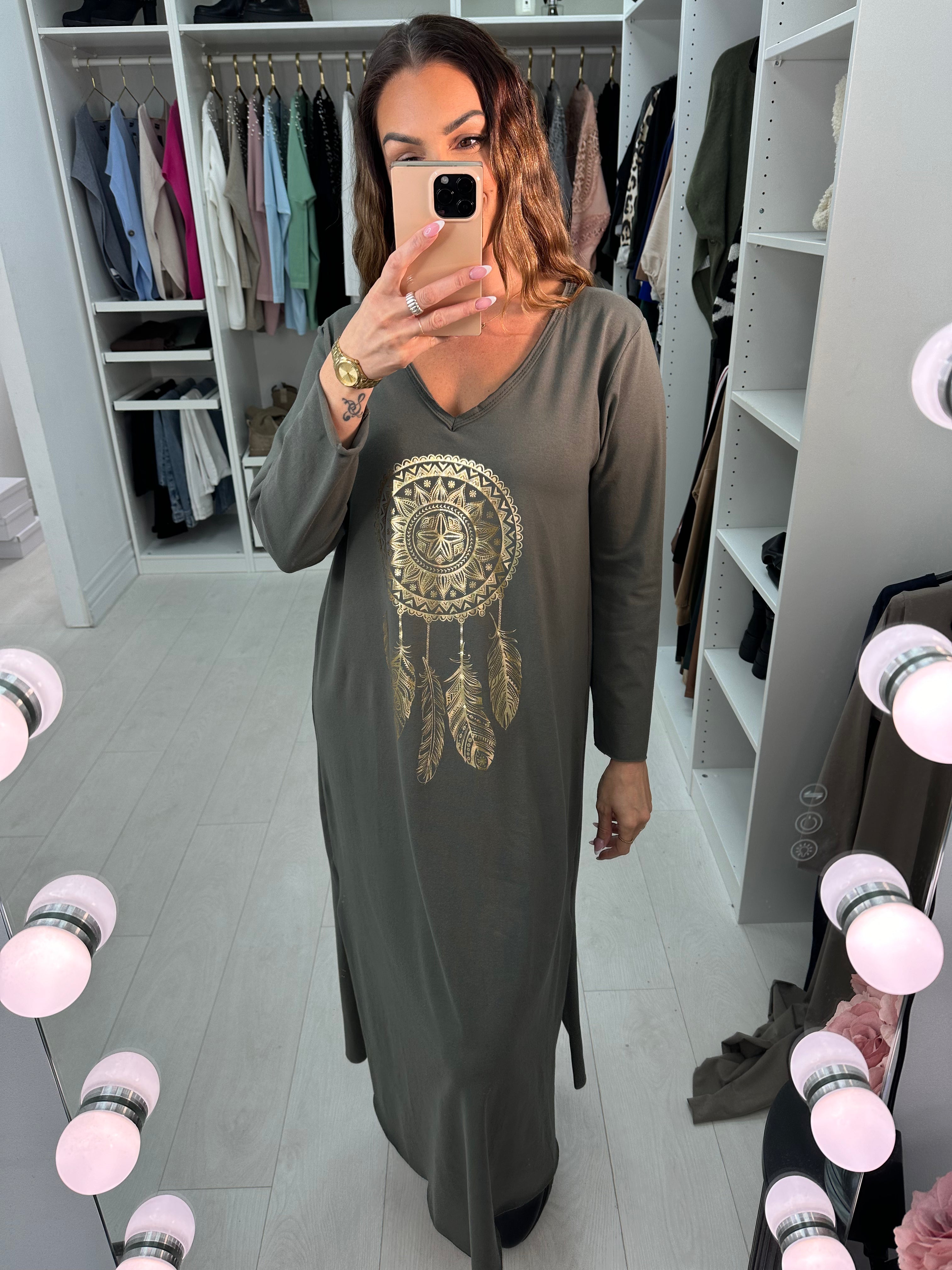 Theresa Long Sleeve Dreamcatcher Dress