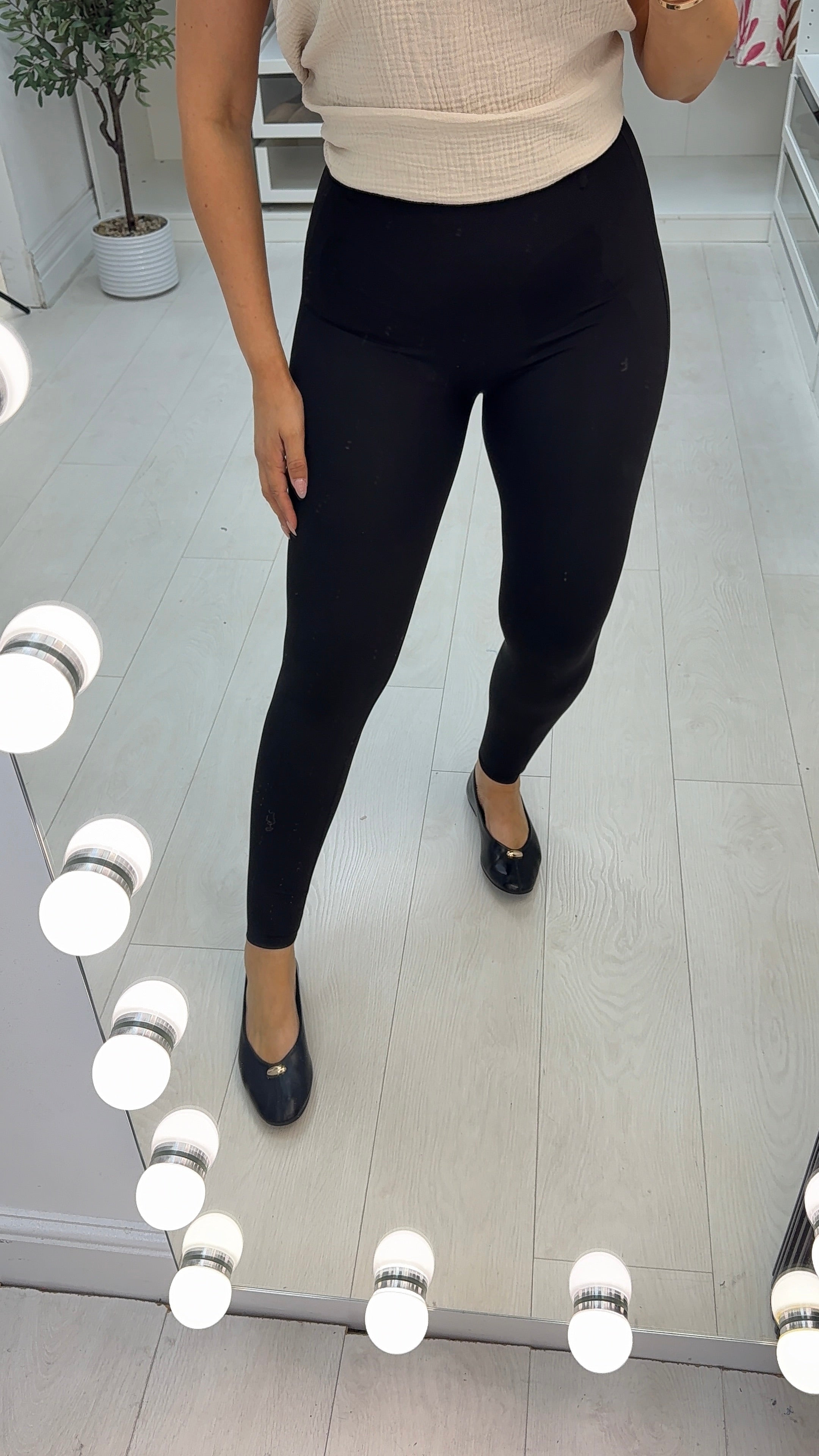 Isa High-Waisted Sculpting Shape-wear Leggings
