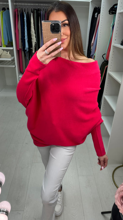 Nita Plain Asymmetric Jumper