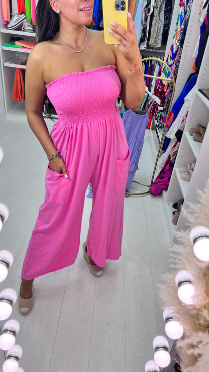 Grenada Elasticated Bust Pocket Jumpsuit