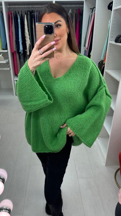 Bellmira Plain Super Soft Oversized Jumper