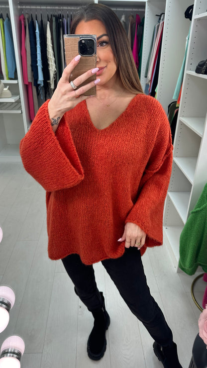 Bellmira Plain Super Soft Oversized Jumper