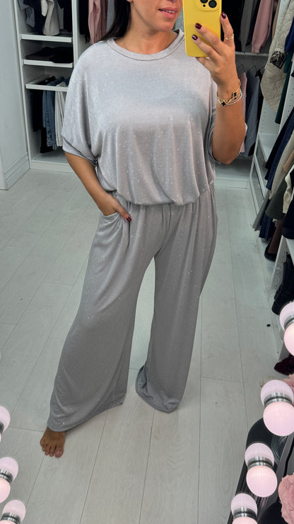 Calliope Diamante Loose Fit Loungewear Set