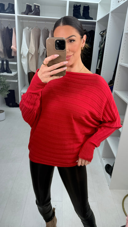 Rosalie Super Soft Batwing Knit Jumper