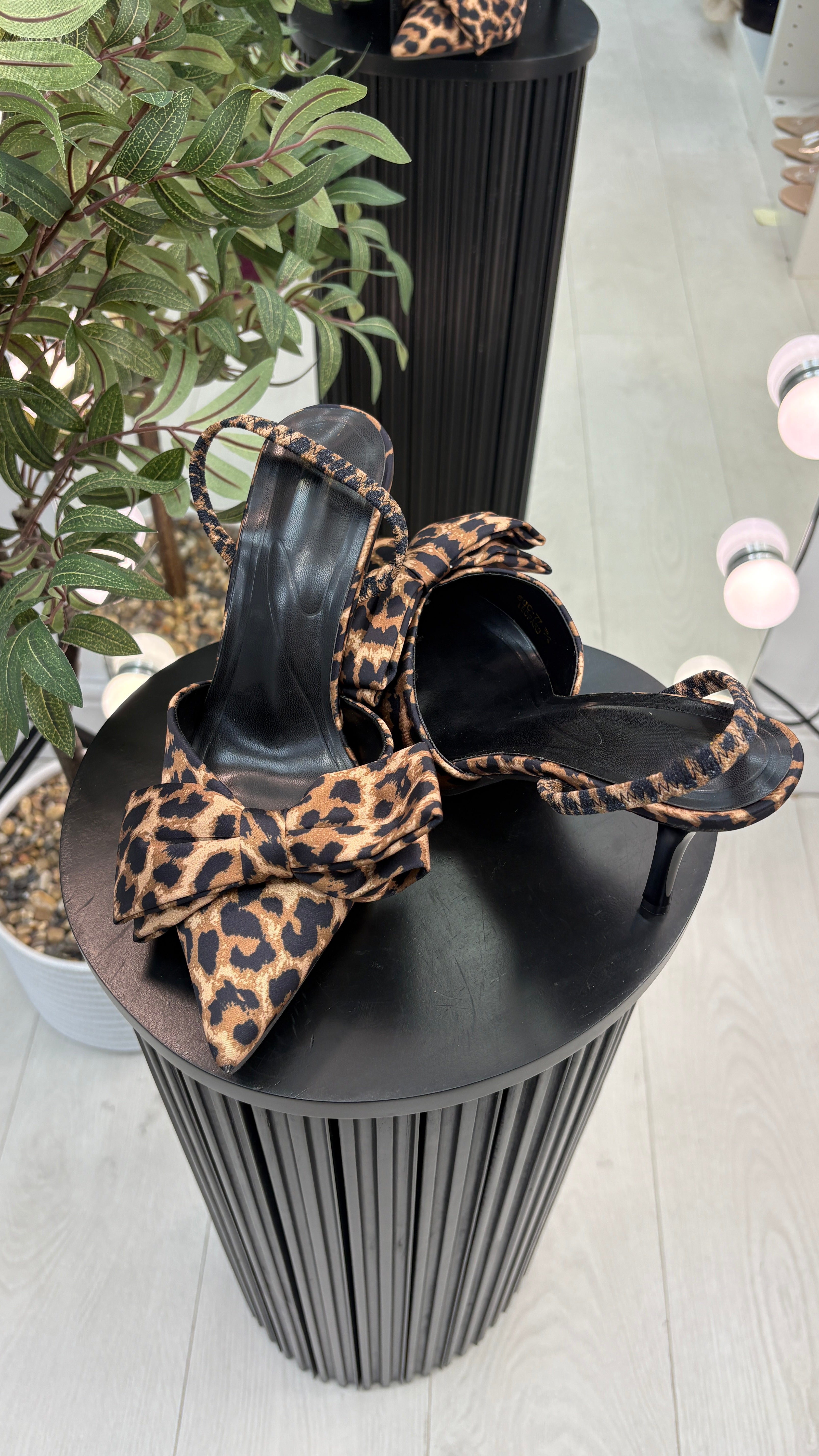 Priya Bow Design Kitten Heel Slingbacks