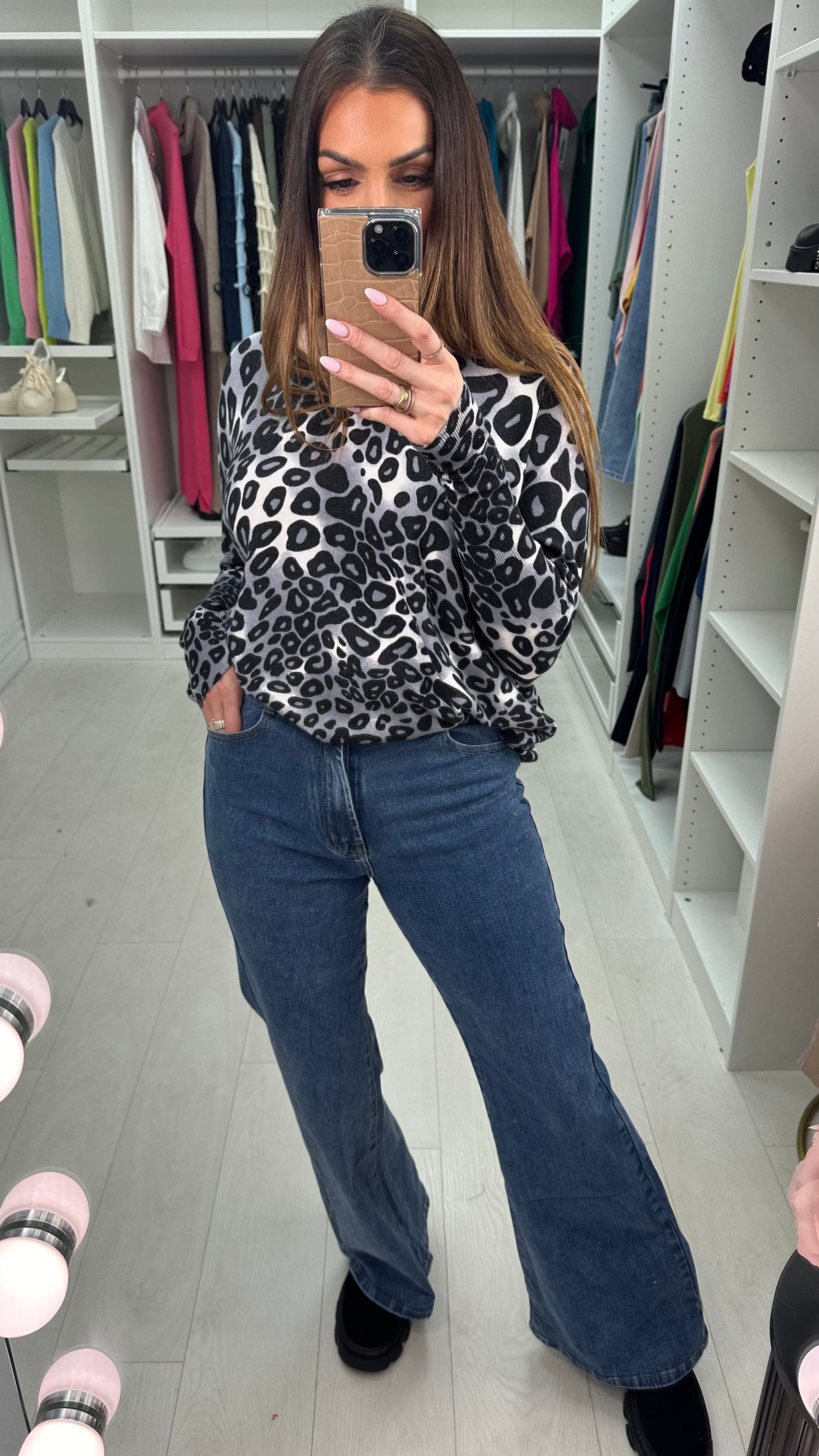 Lorel High Waisted Bootcut Jeans