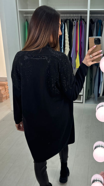 Susie Embellished Detail Longline Cardigan