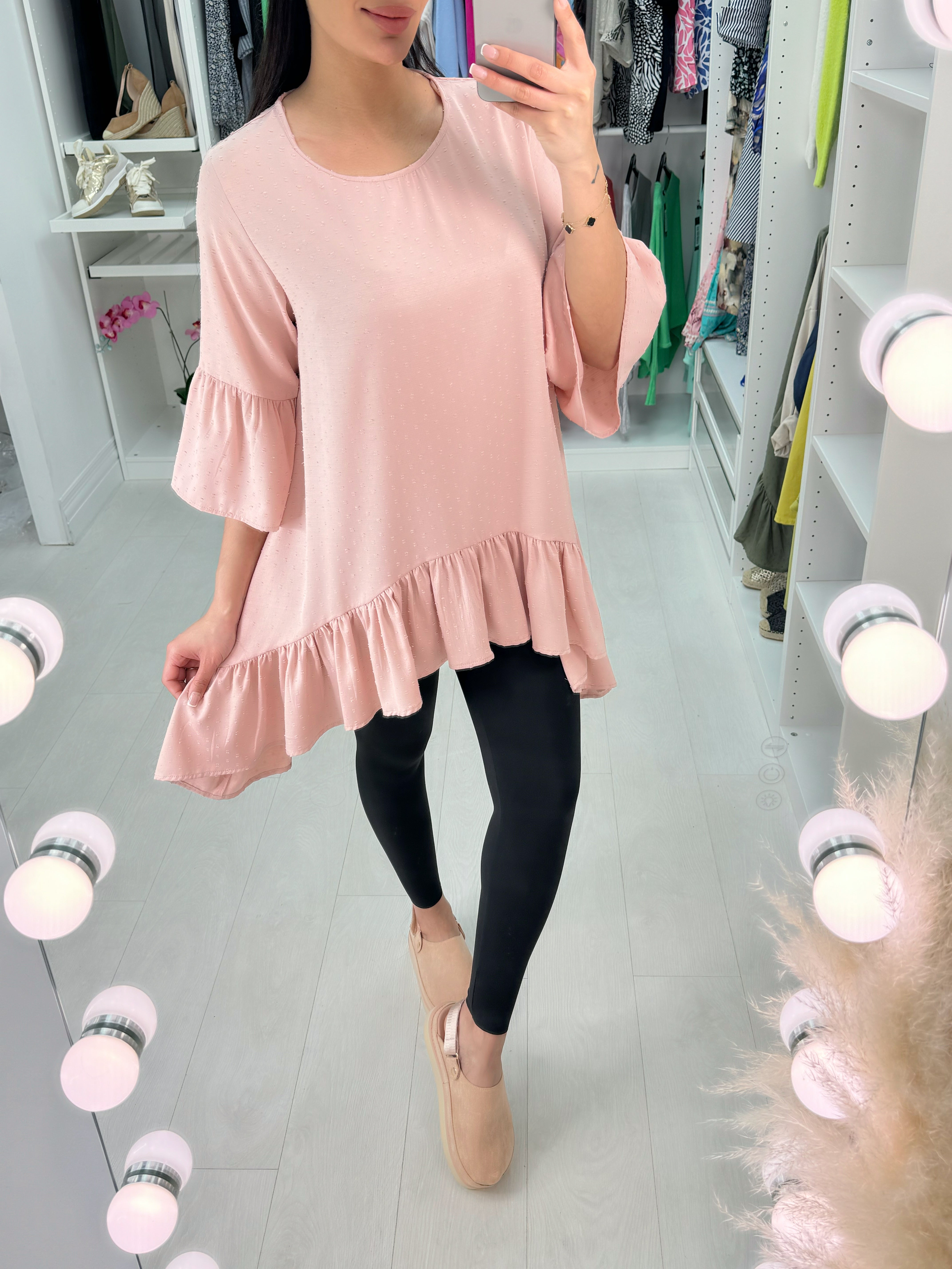 Lilia Dobby Detail Top