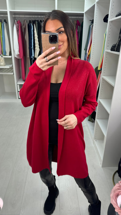 Susie Embellished Detail Longline Cardigan