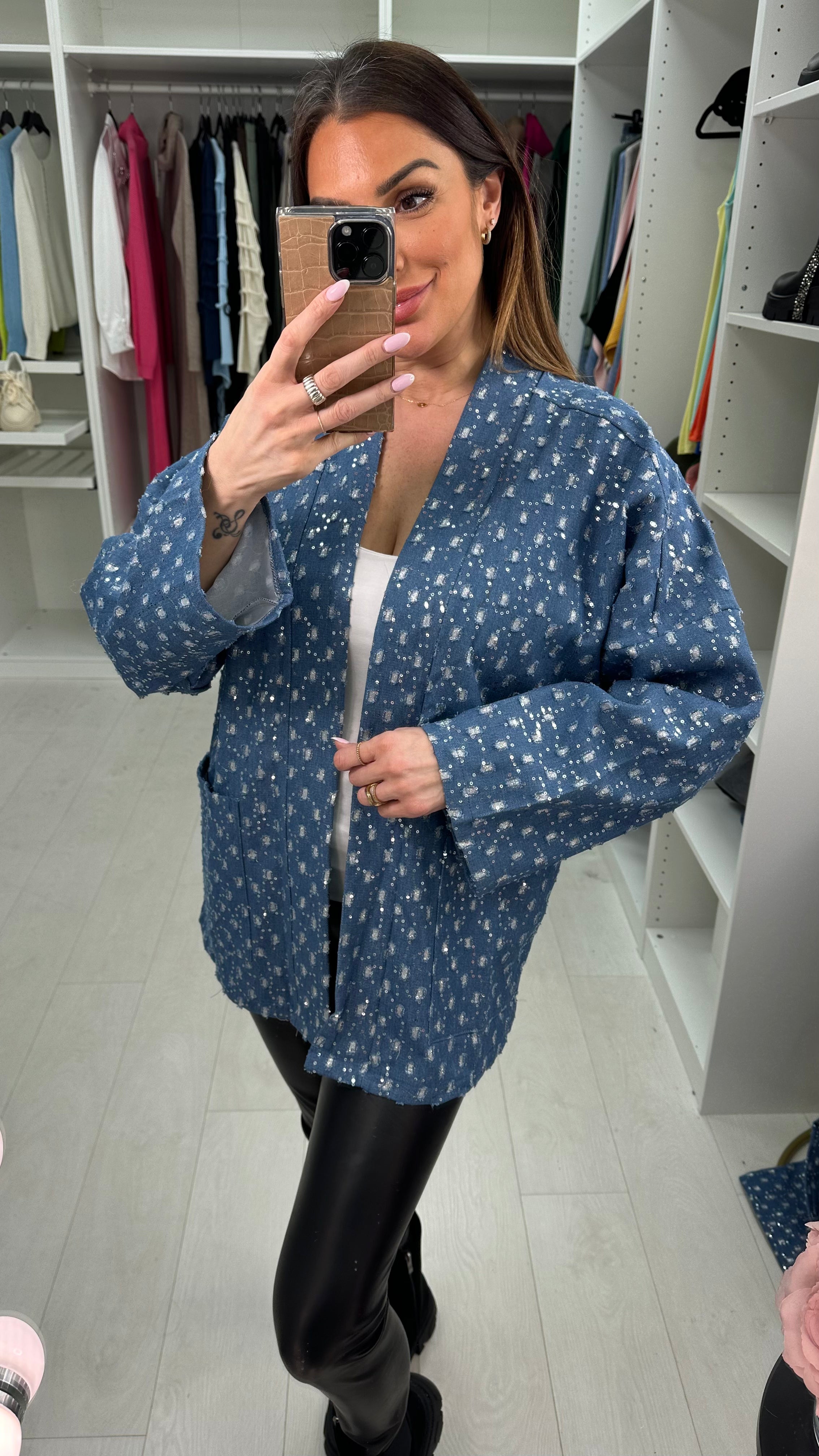 Sydney Embellished Denim Jacket