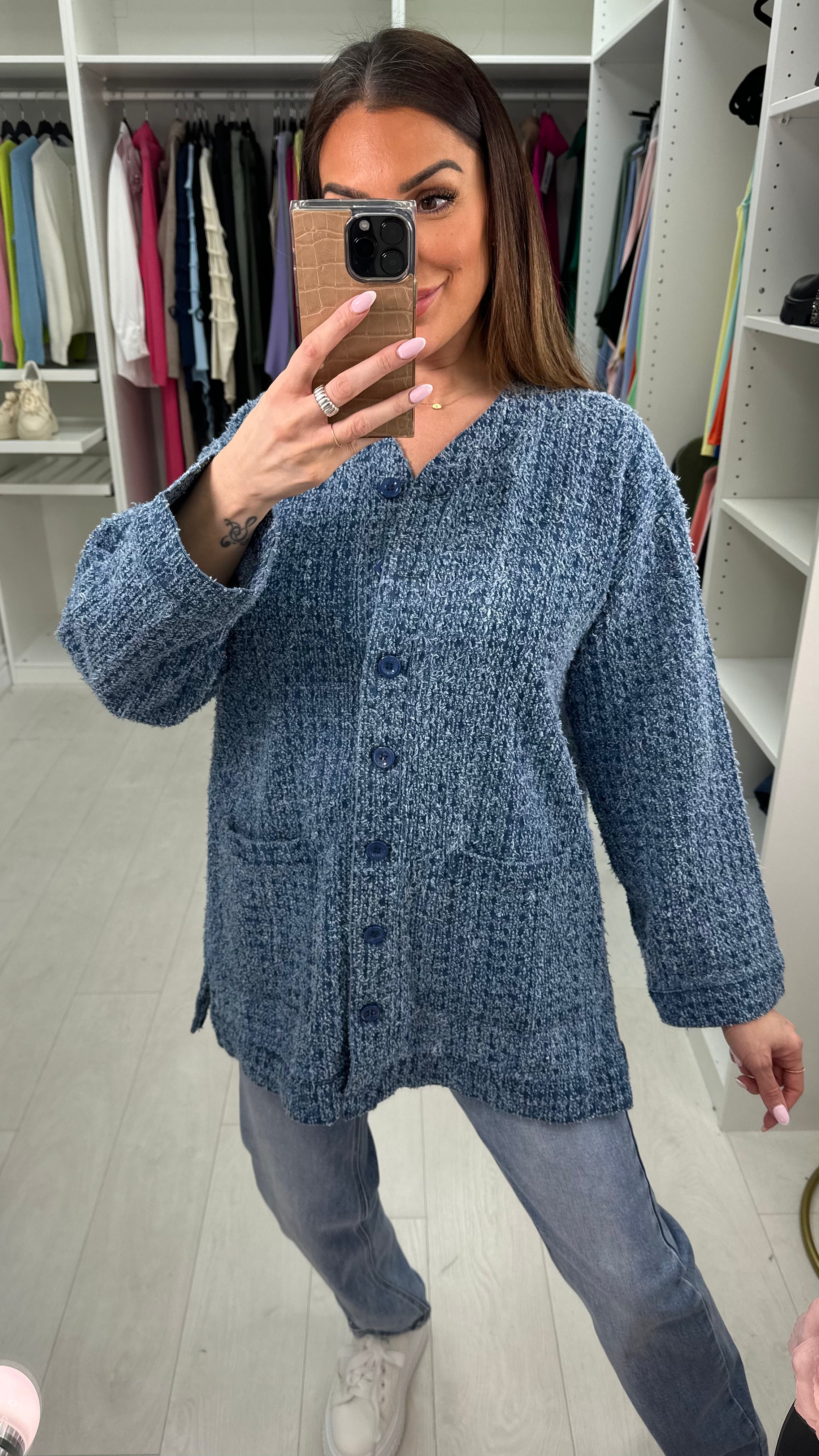 Lola Denim Pocket Front Jacket