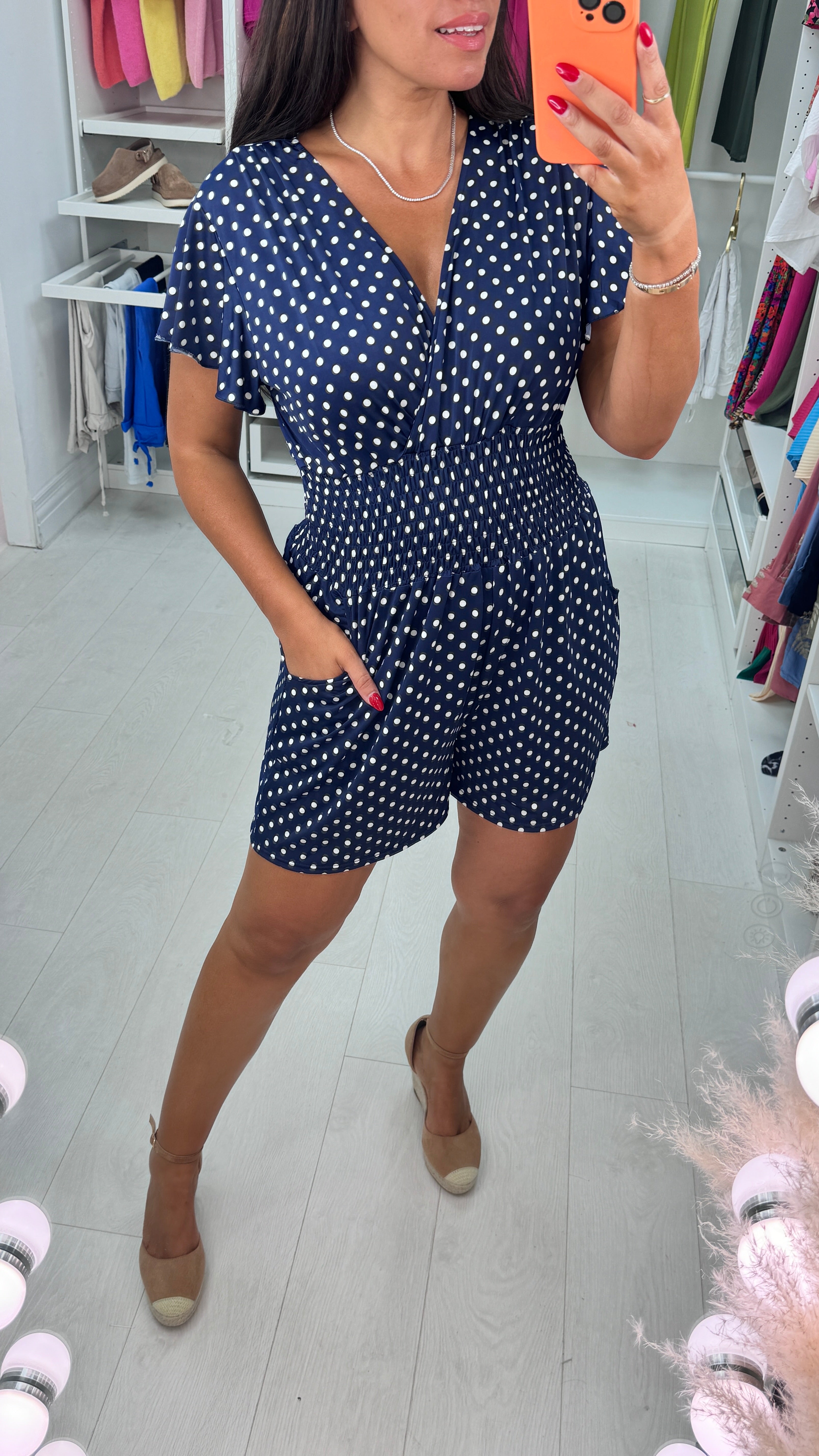 Minni Polka Dot Playsuit