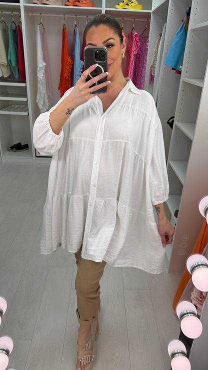 Mika Loose Fit Longline Shirt