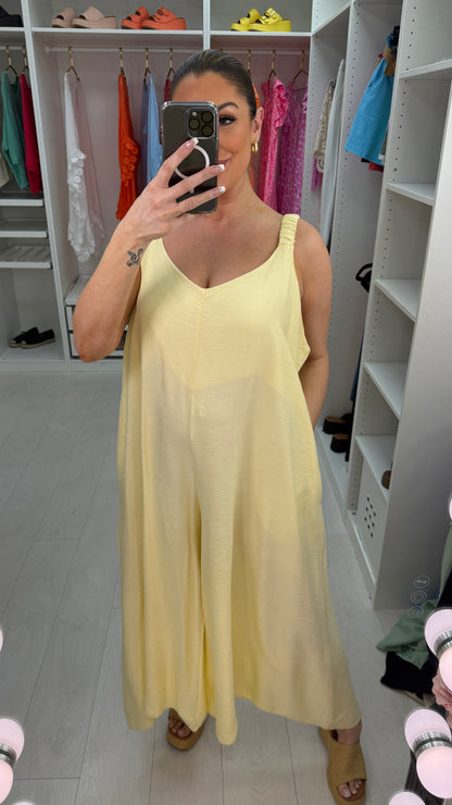 Savita Plain Loose Fit Jumpsuit