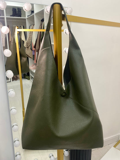 Dakota Faux Leather Lightweight Handbag