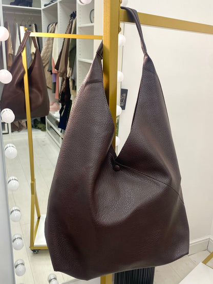 Dakota Faux Leather Lightweight Handbag