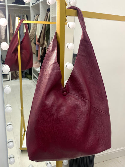 Dakota Faux Leather Lightweight Handbag