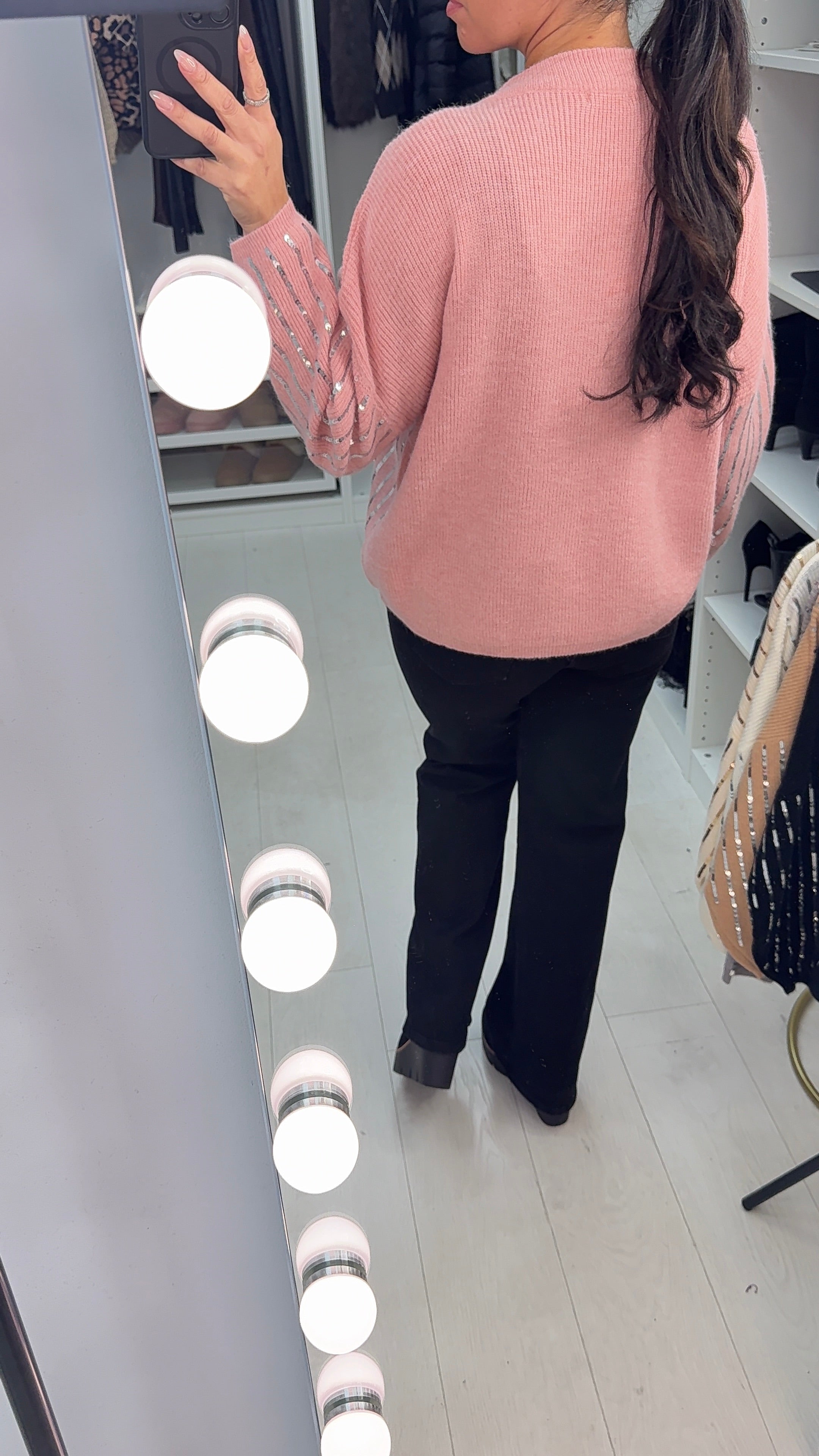 Petra Sequin Embellished Super Soft Jumper