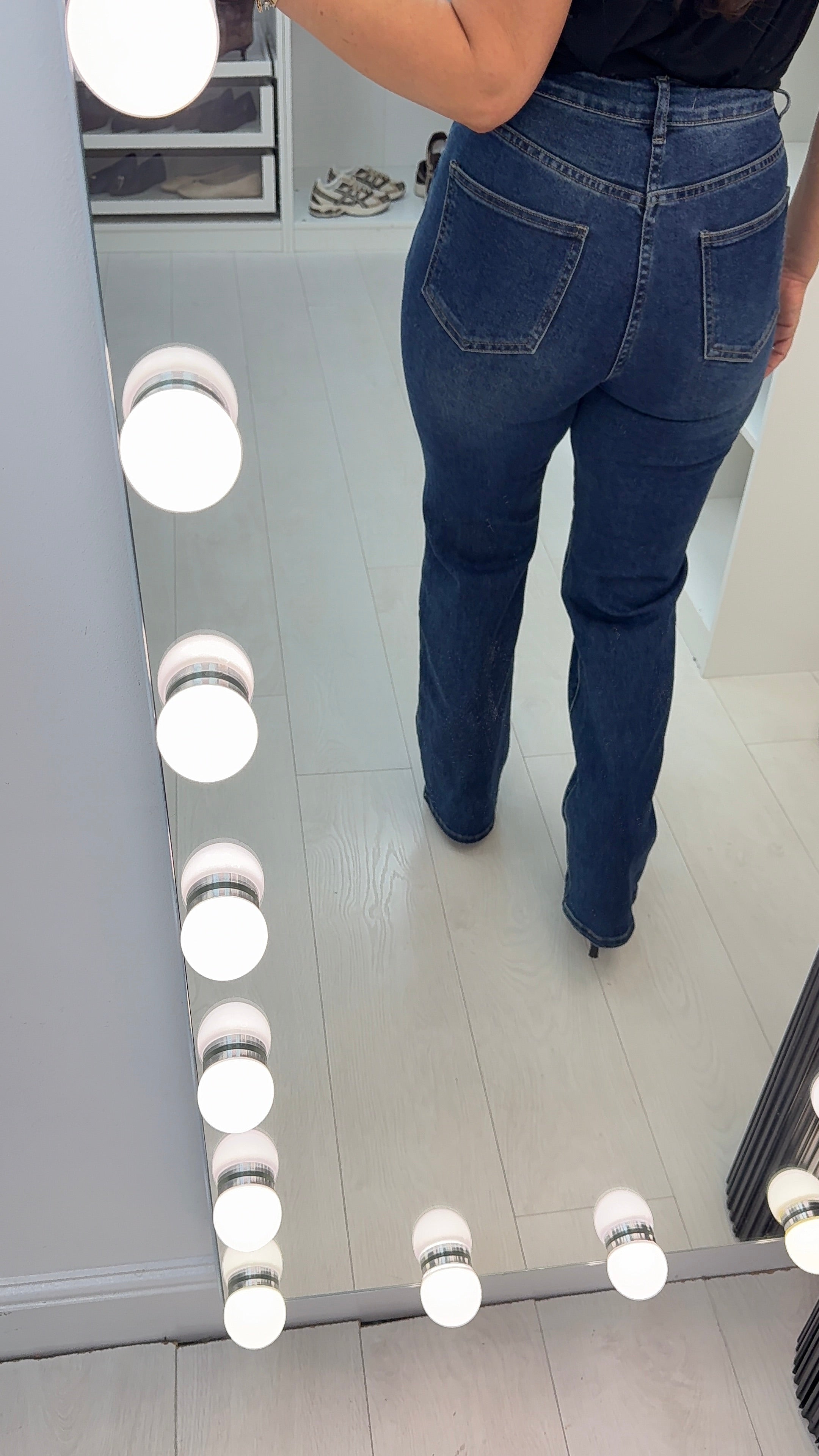 Venice High Waisted Straight Leg Jeans