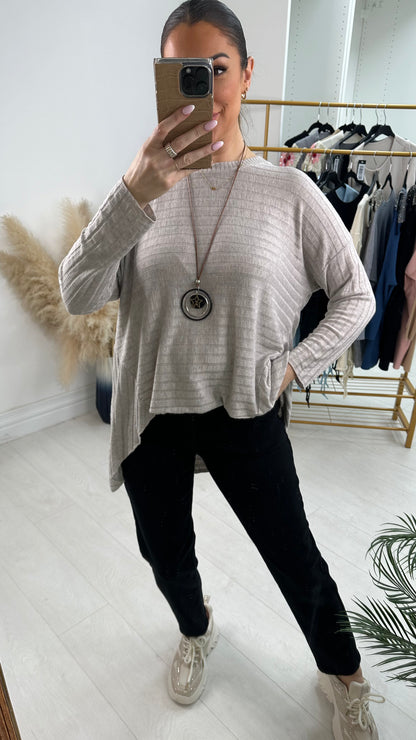 Brooke Black Straight Leg Denim Jeans